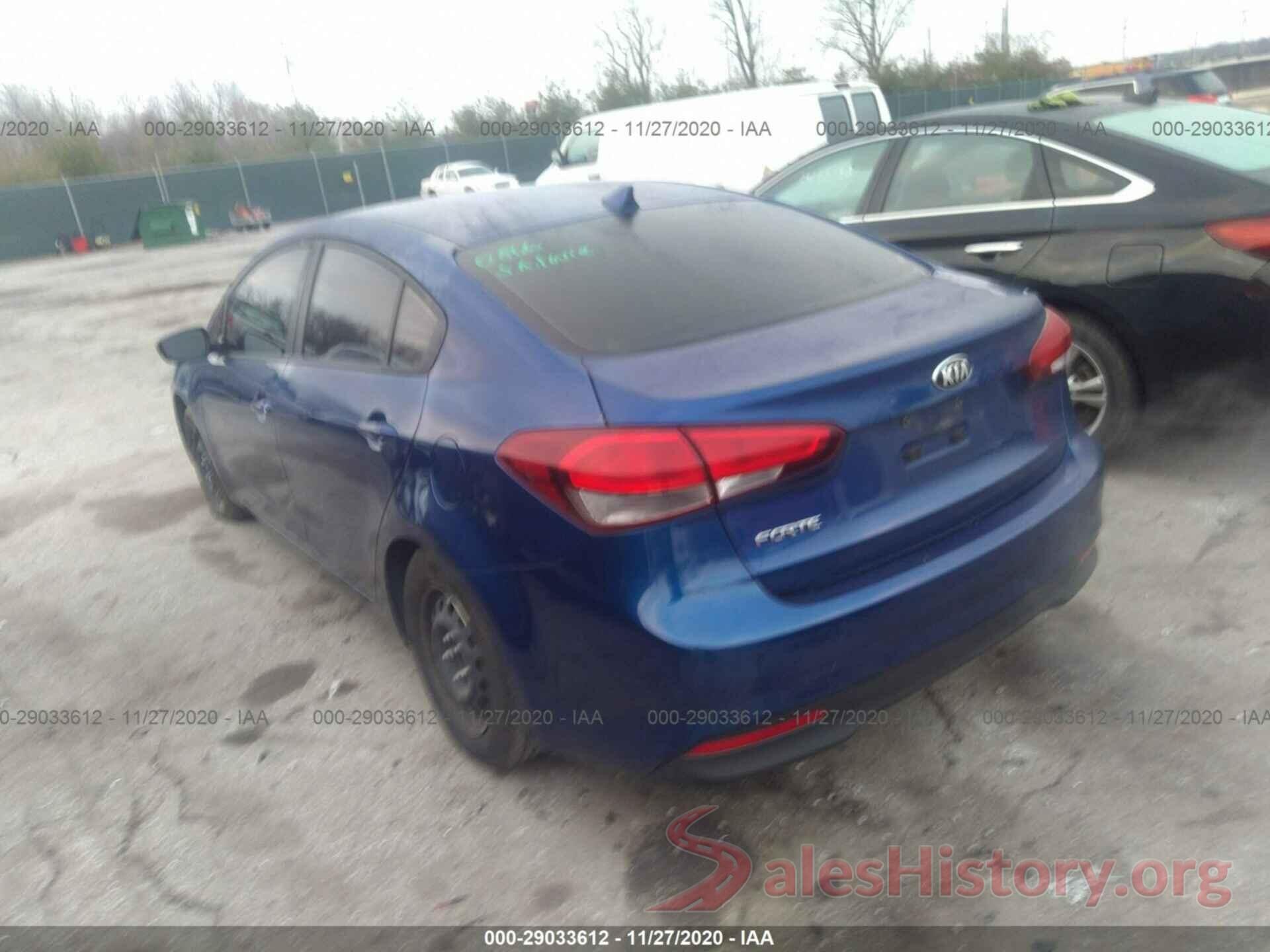 3KPFK4A74JE176520 2018 KIA FORTE