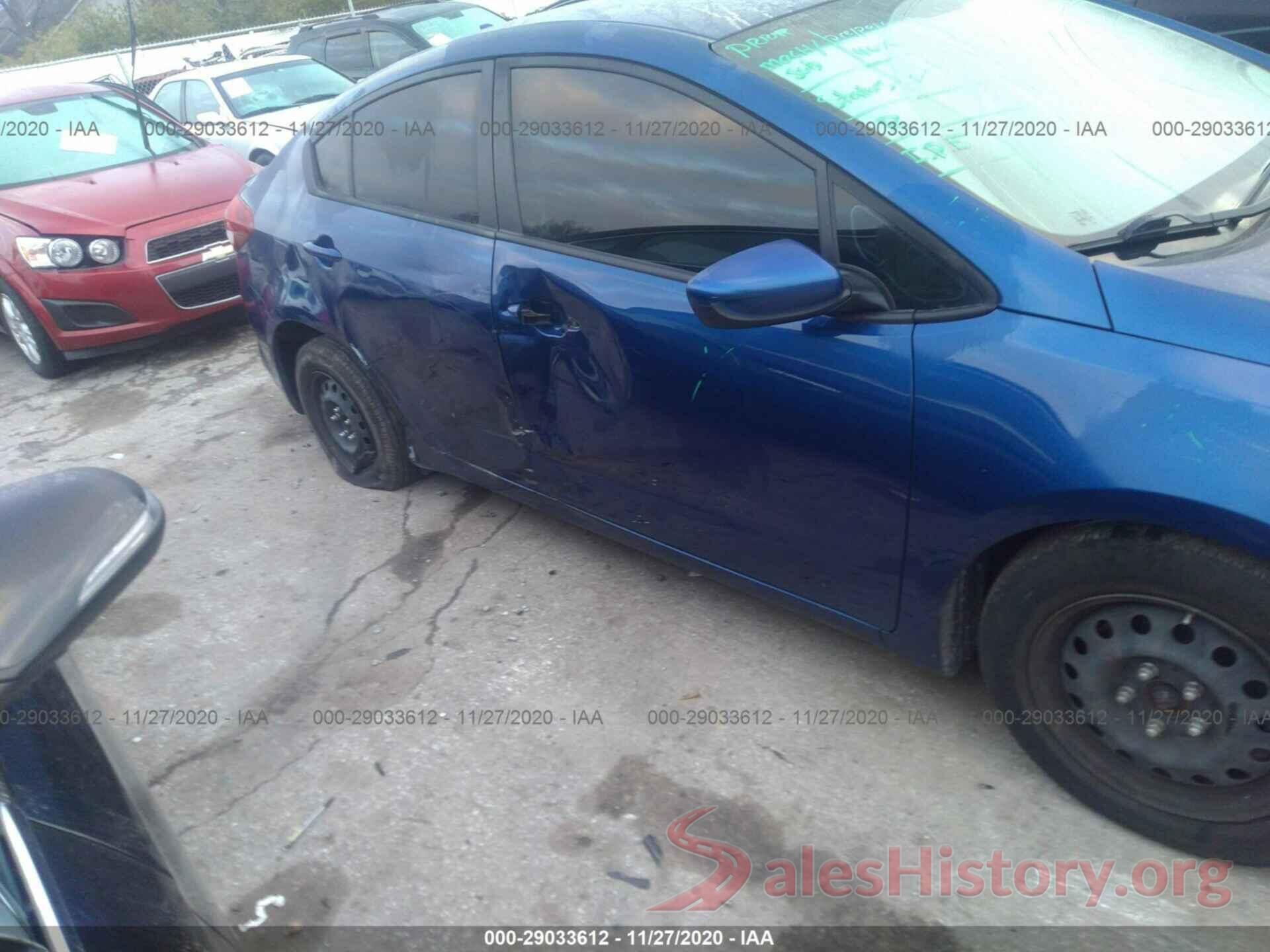 3KPFK4A74JE176520 2018 KIA FORTE