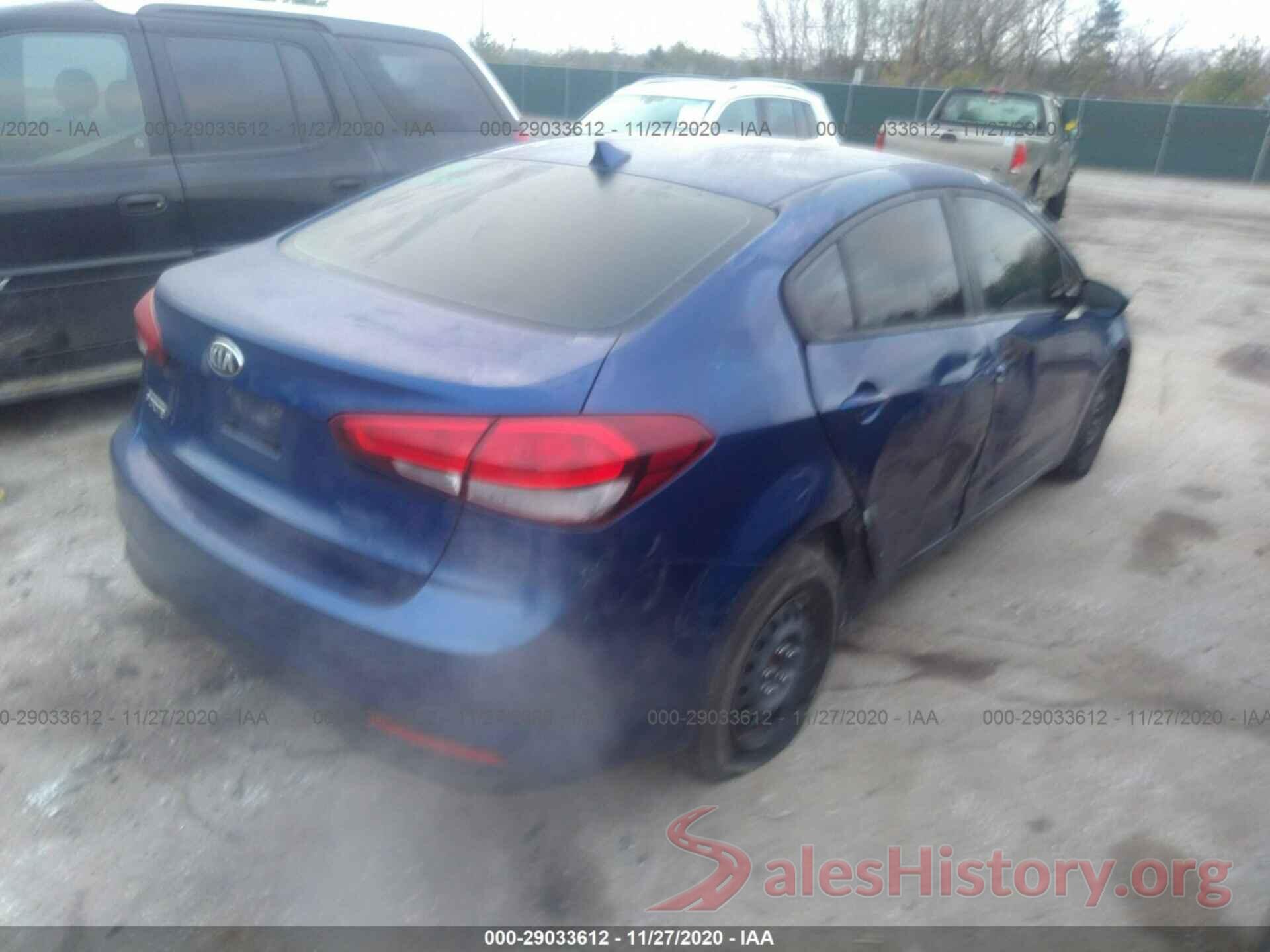 3KPFK4A74JE176520 2018 KIA FORTE