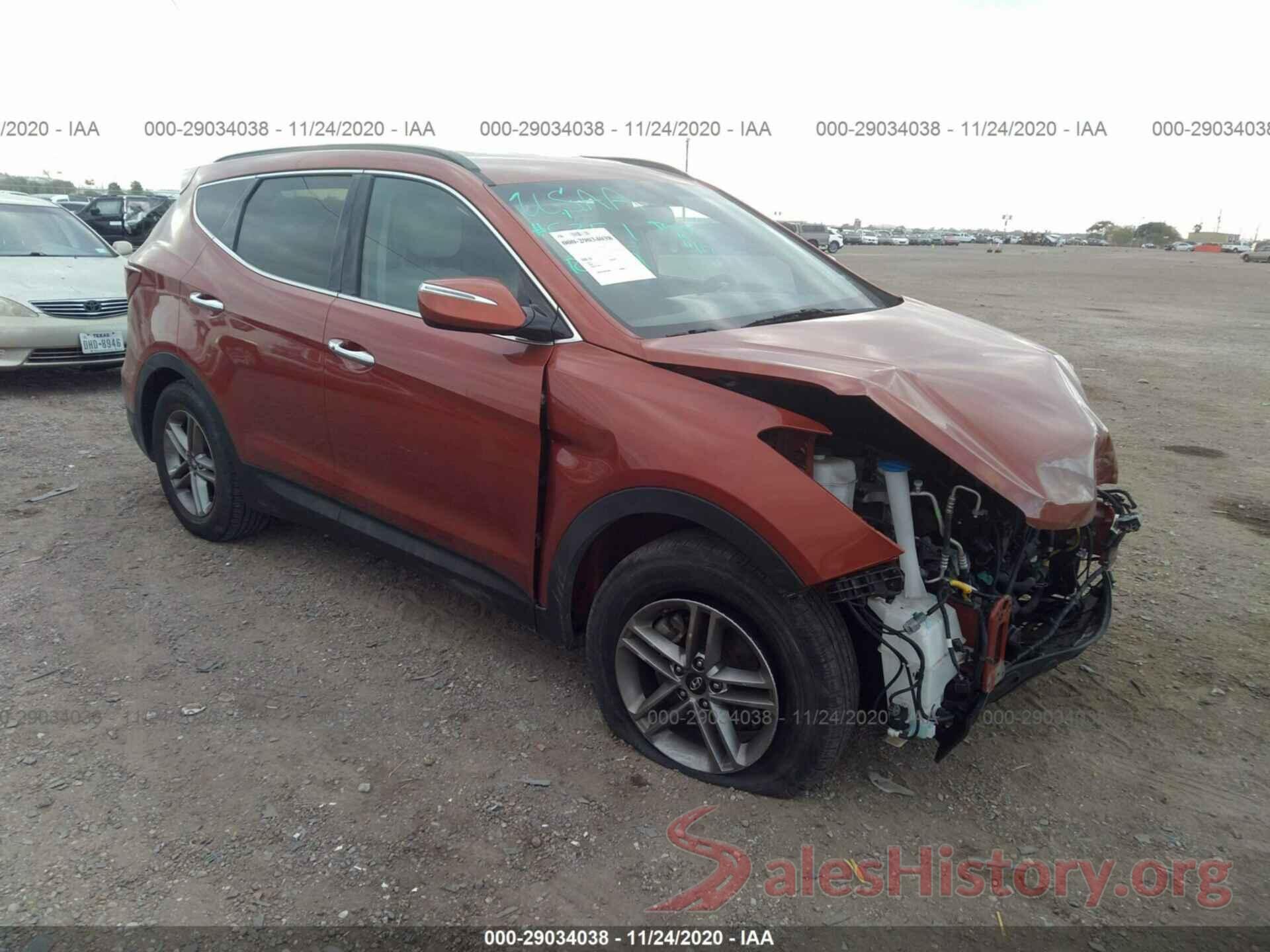 5XYZU3LB0JG522780 2018 HYUNDAI SANTA FE SPORT