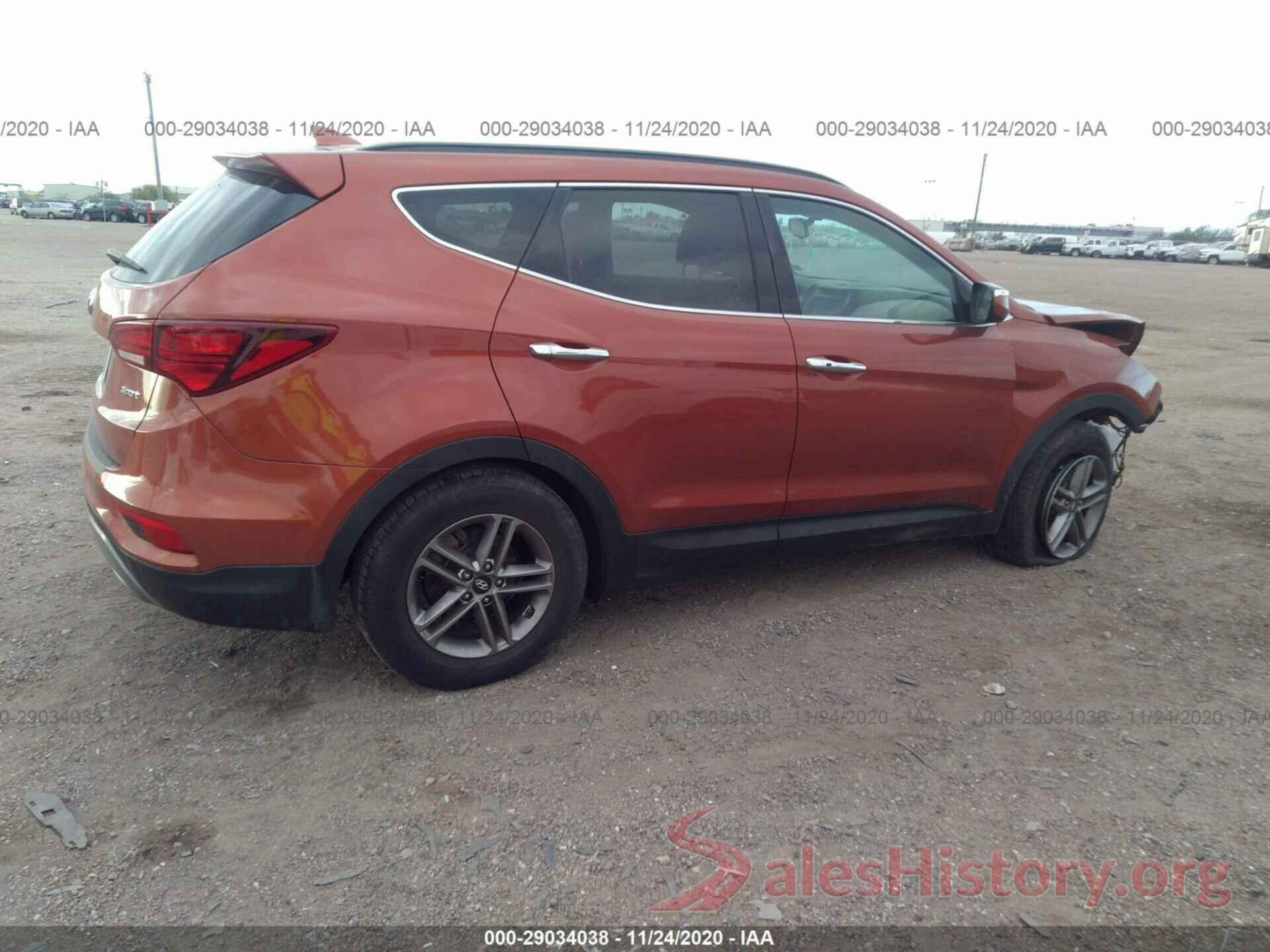 5XYZU3LB0JG522780 2018 HYUNDAI SANTA FE SPORT