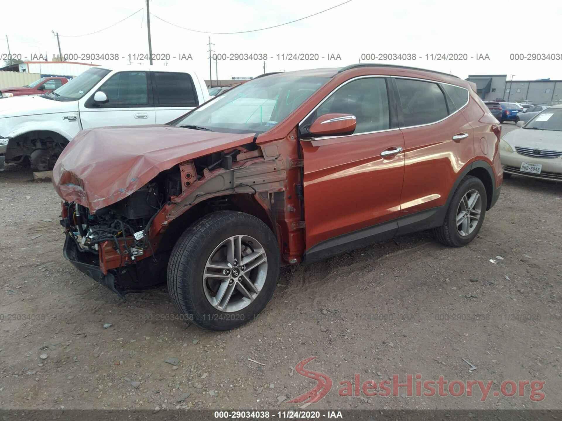 5XYZU3LB0JG522780 2018 HYUNDAI SANTA FE SPORT