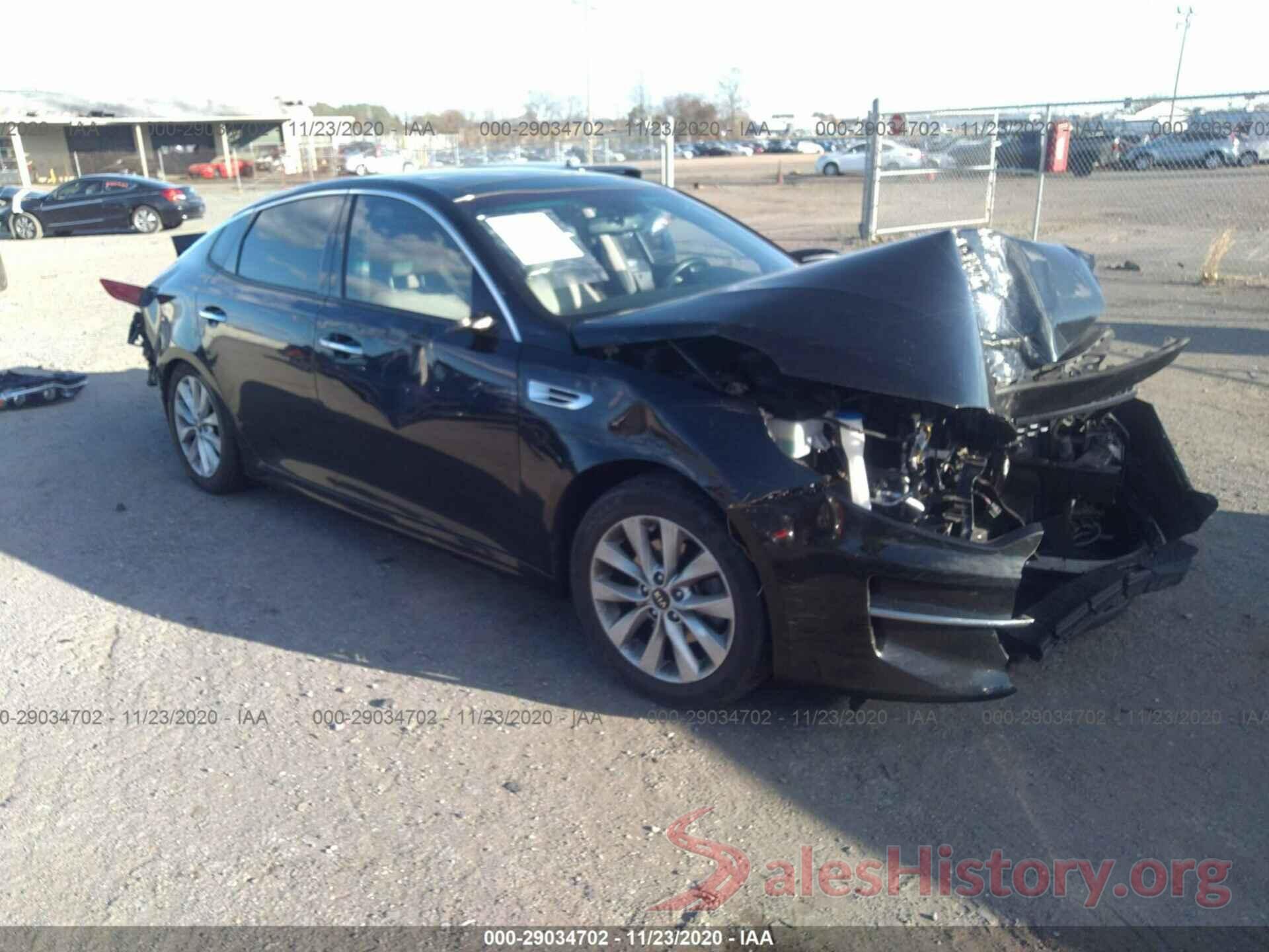 5XXGU4L34GG066091 2016 KIA OPTIMA