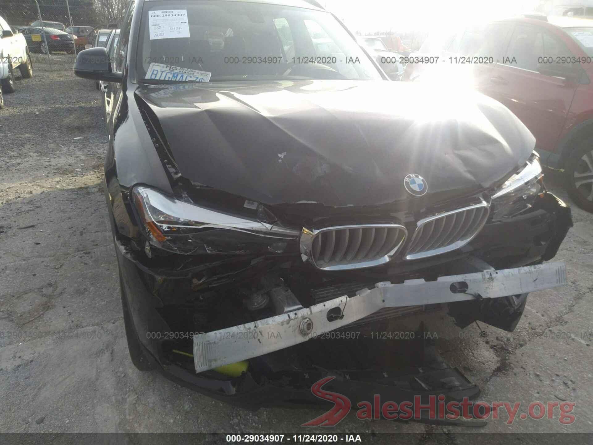 5UXWX9C32H0T17045 2017 BMW X3