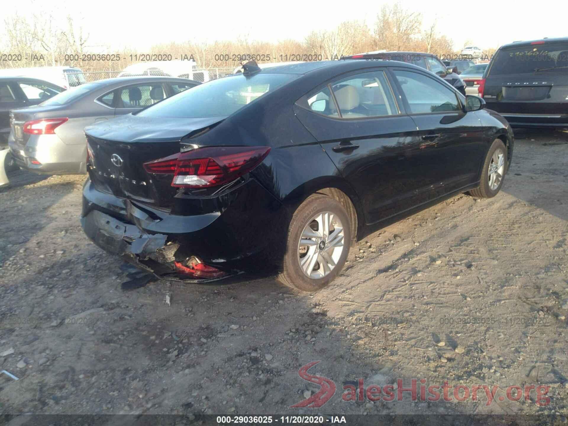 5NPD84LF3LH624822 2020 HYUNDAI ELANTRA