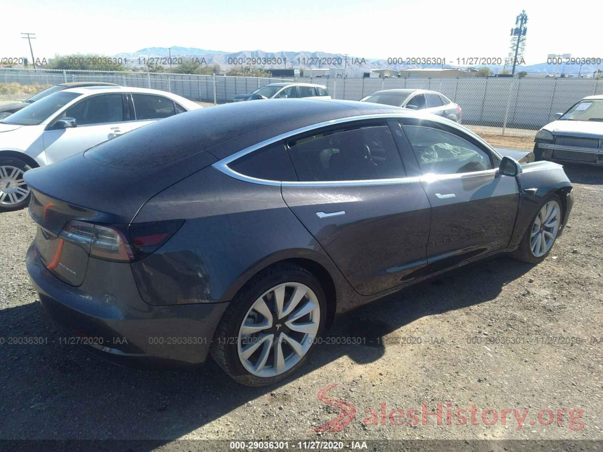 5YJ3E1EB6JF087274 2018 TESLA MODEL 3