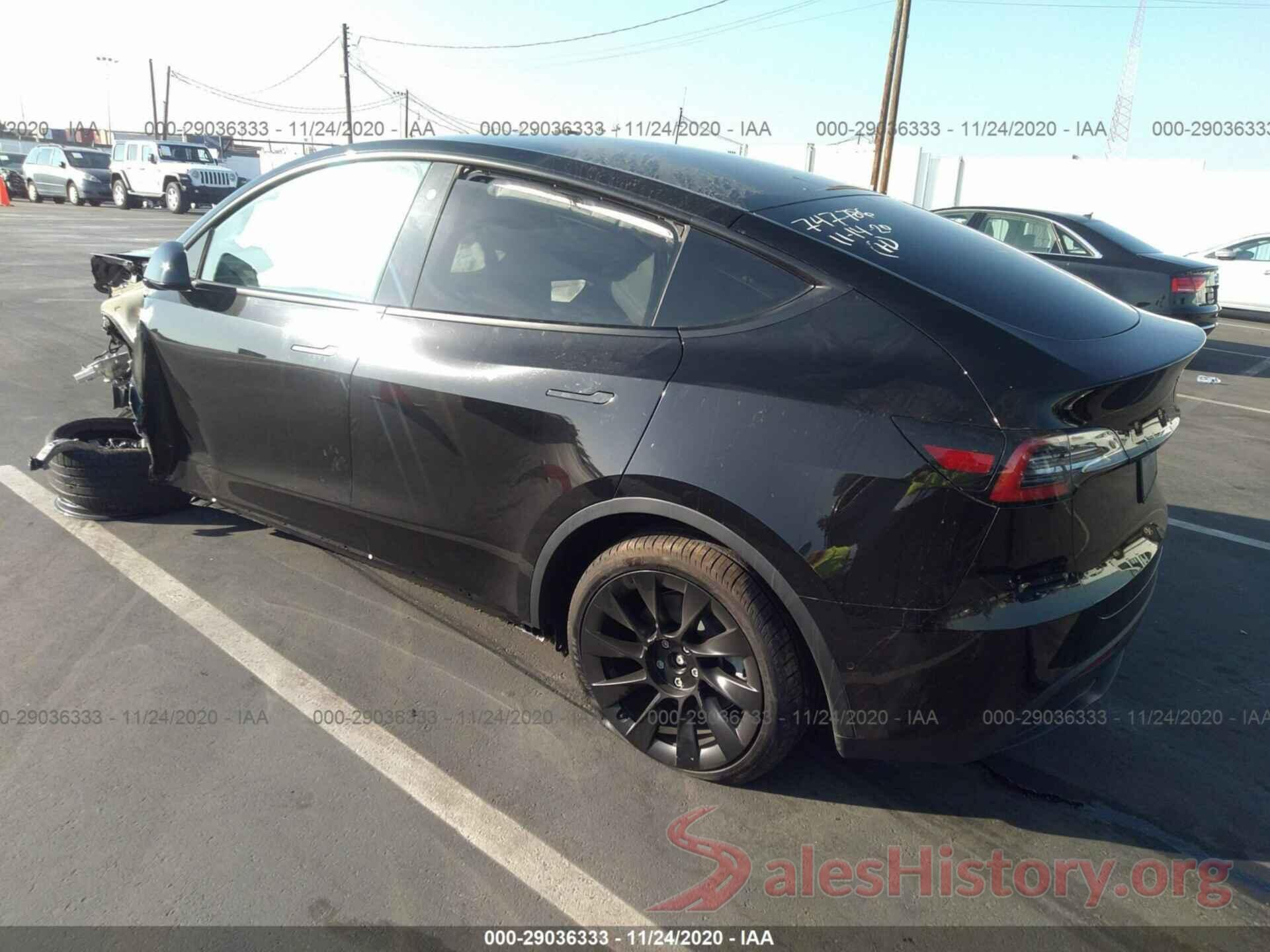 5YJYGDEE6MF065503 2021 TESLA MODEL Y