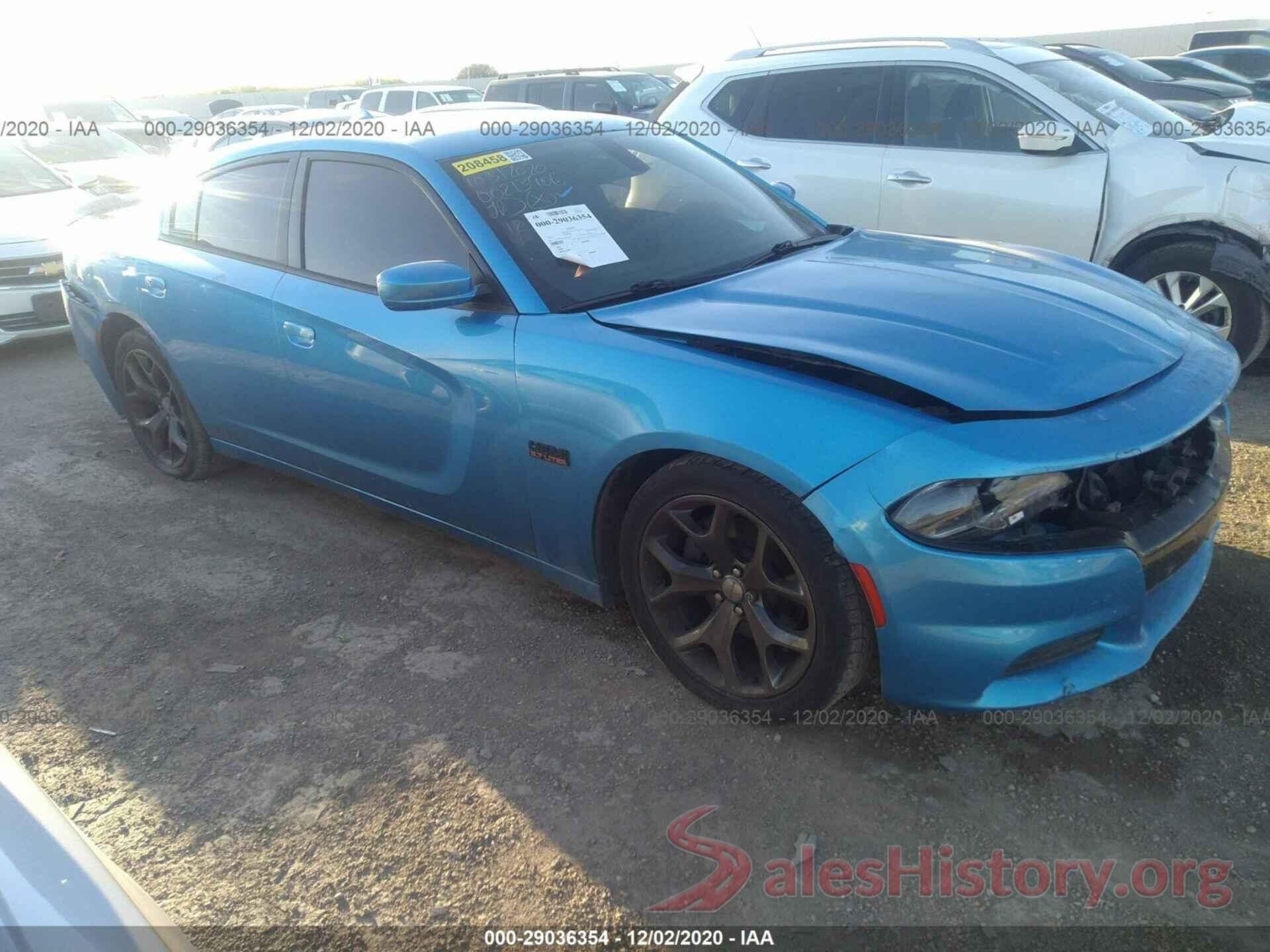 2C3CDXCT0GH125865 2016 DODGE CHARGER