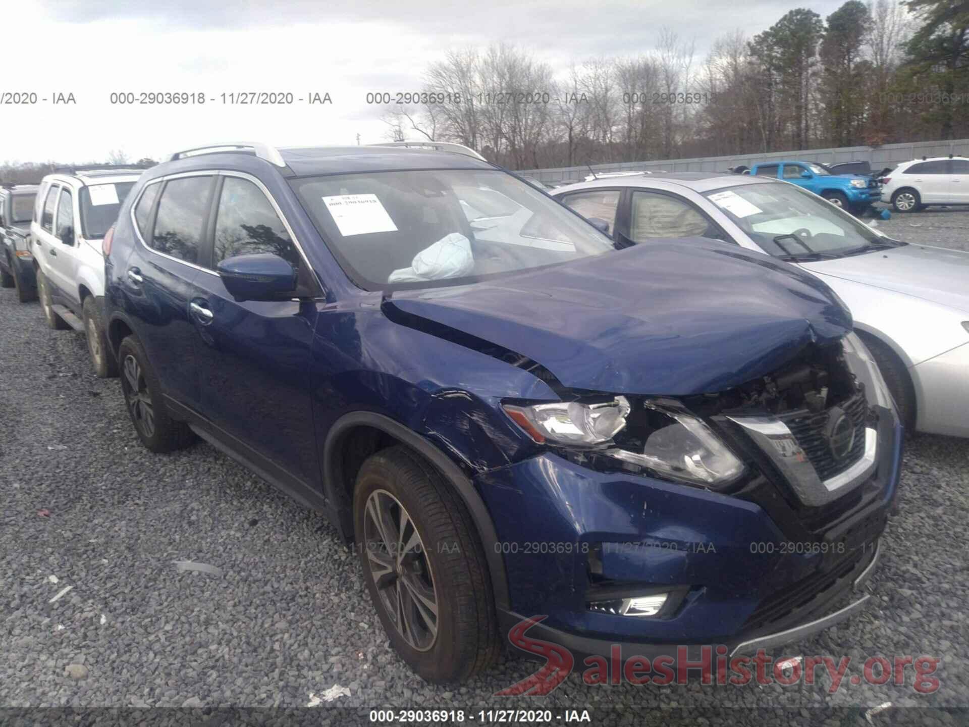 JN8AT2MV6KW384383 2019 NISSAN ROGUE