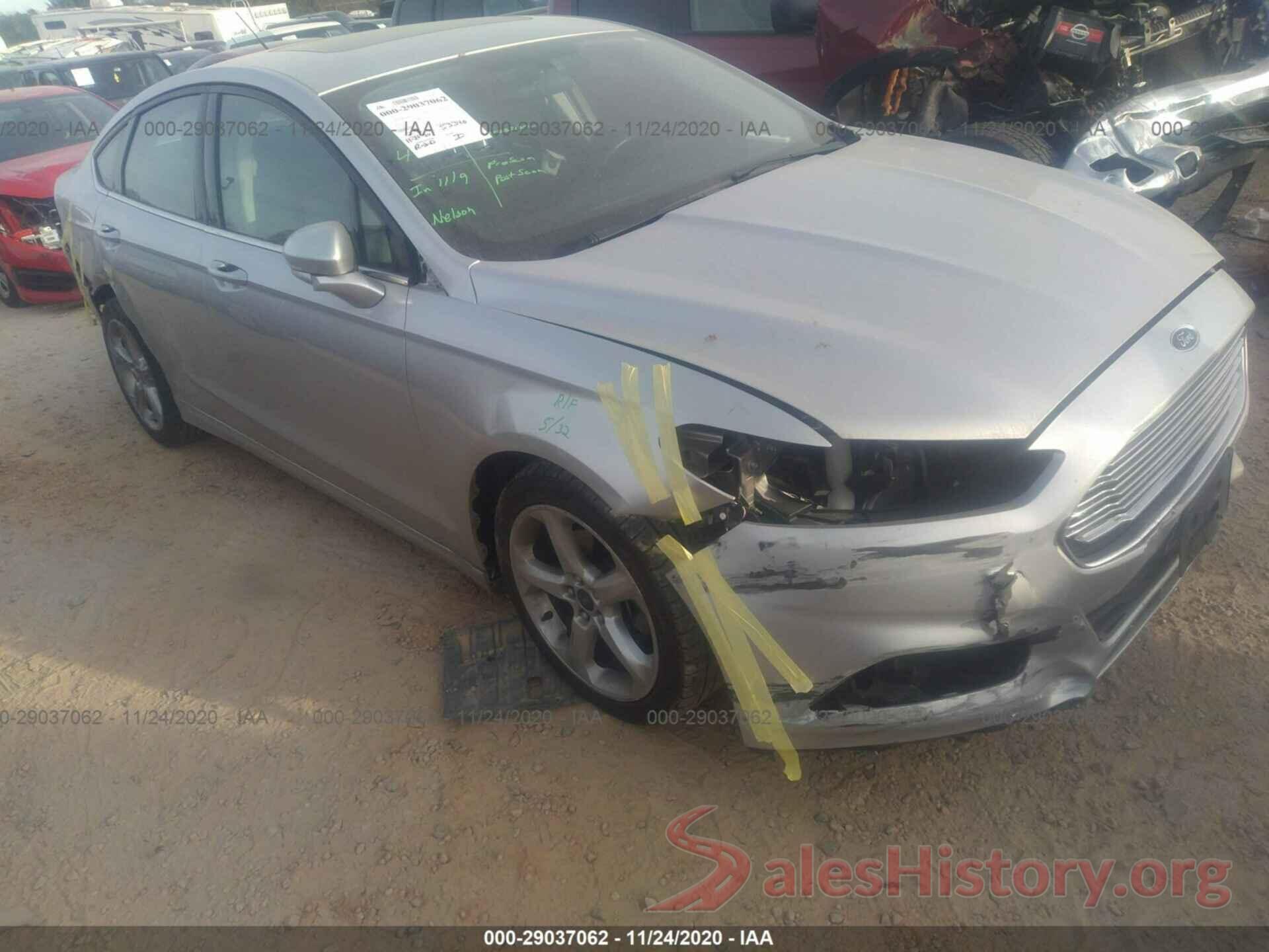 3FA6P0T9XGR265377 2016 FORD FUSION