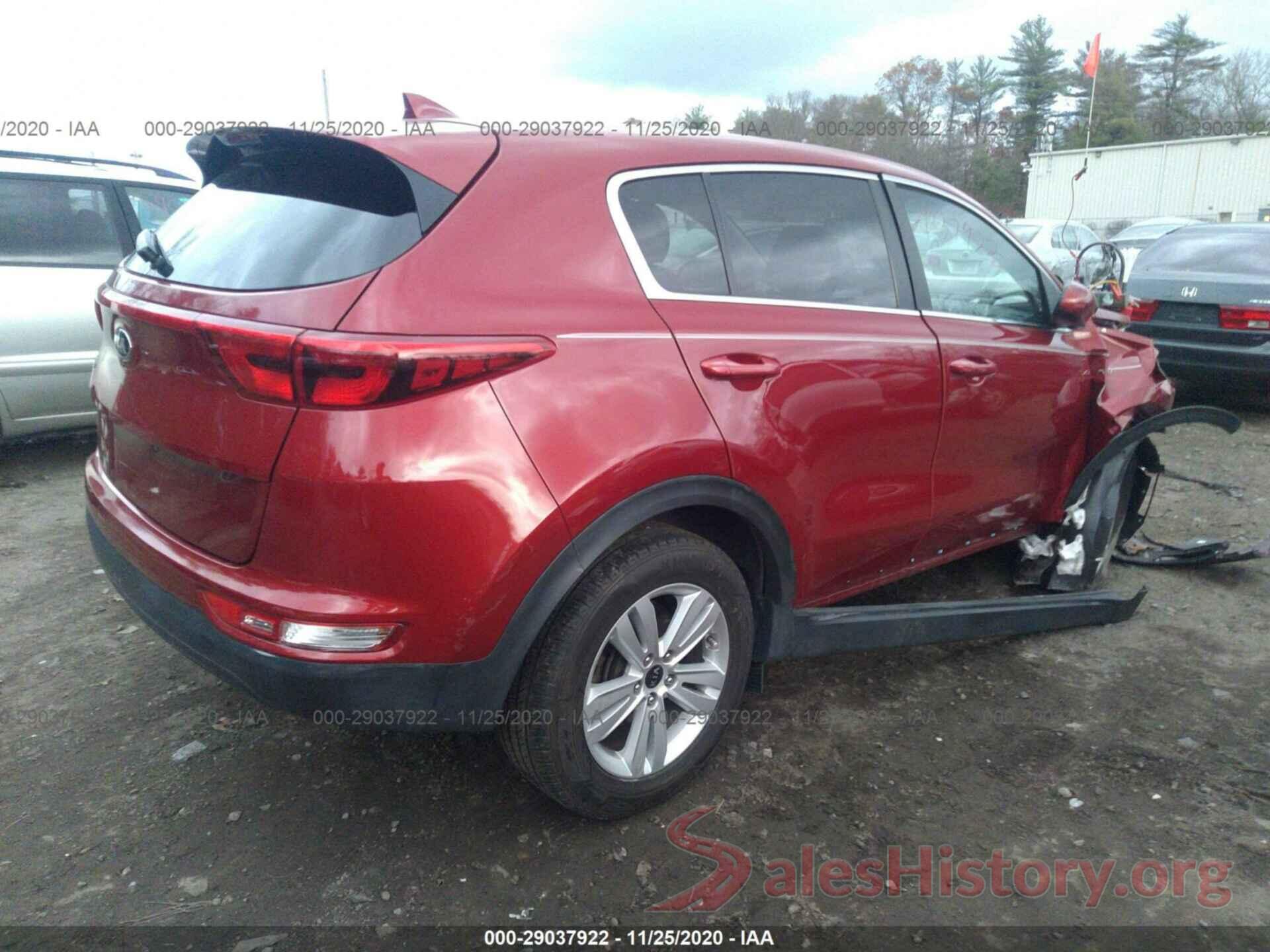 KNDPMCAC7J7449276 2018 KIA SPORTAGE