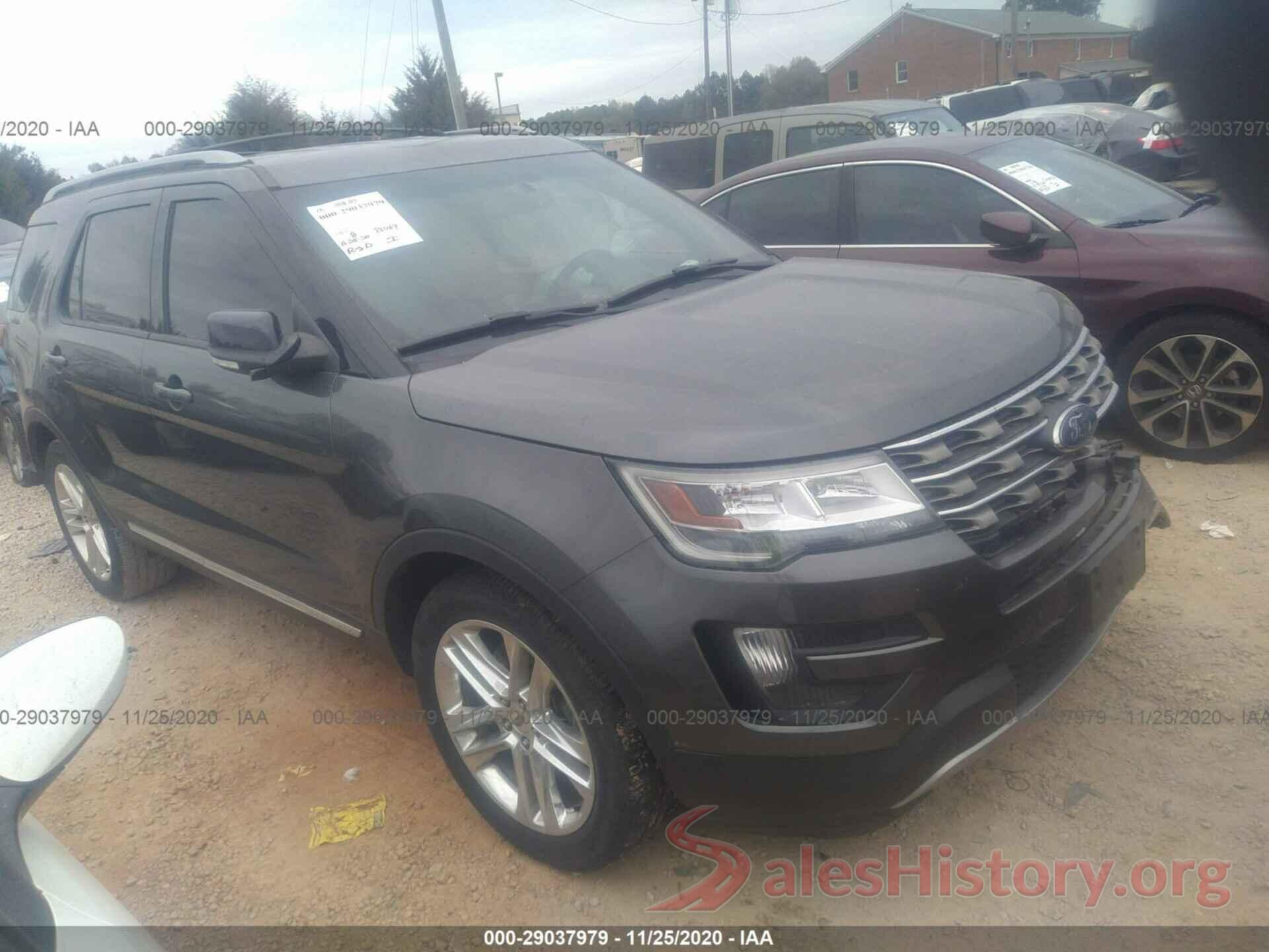 1FM5K7D87GGA82590 2016 FORD EXPLORER