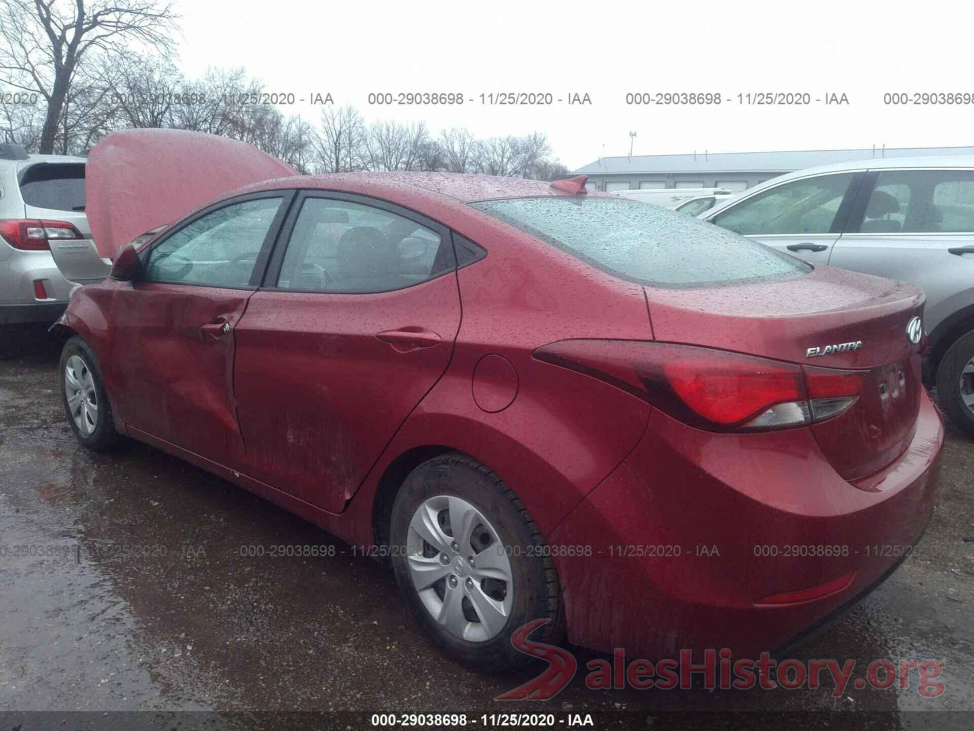 5NPDH4AE1GH744229 2016 HYUNDAI ELANTRA