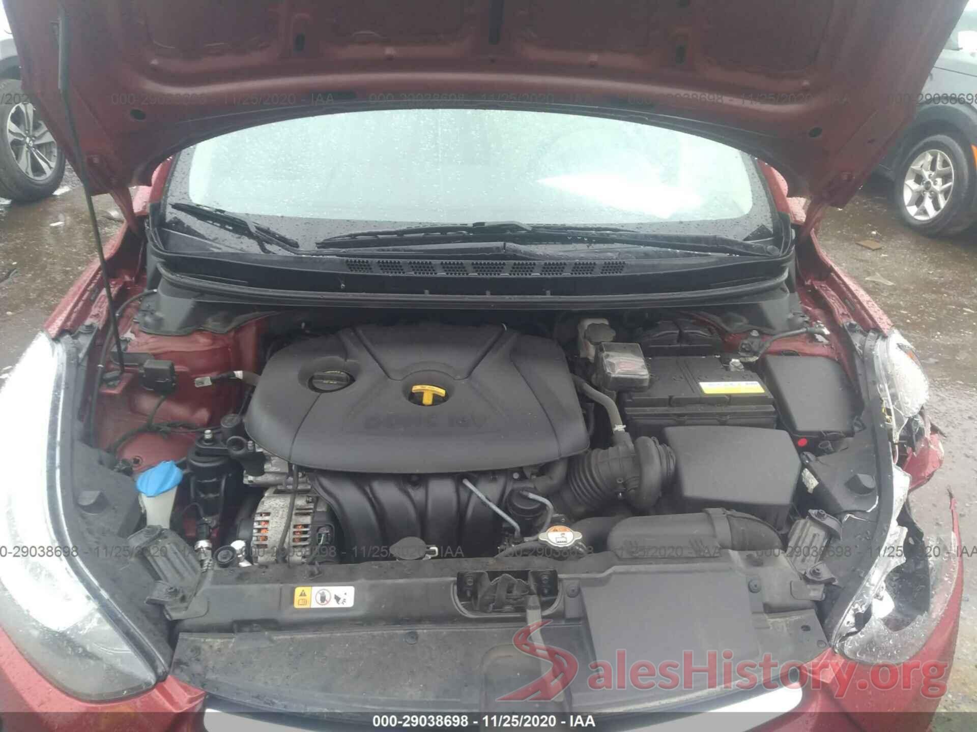 5NPDH4AE1GH744229 2016 HYUNDAI ELANTRA