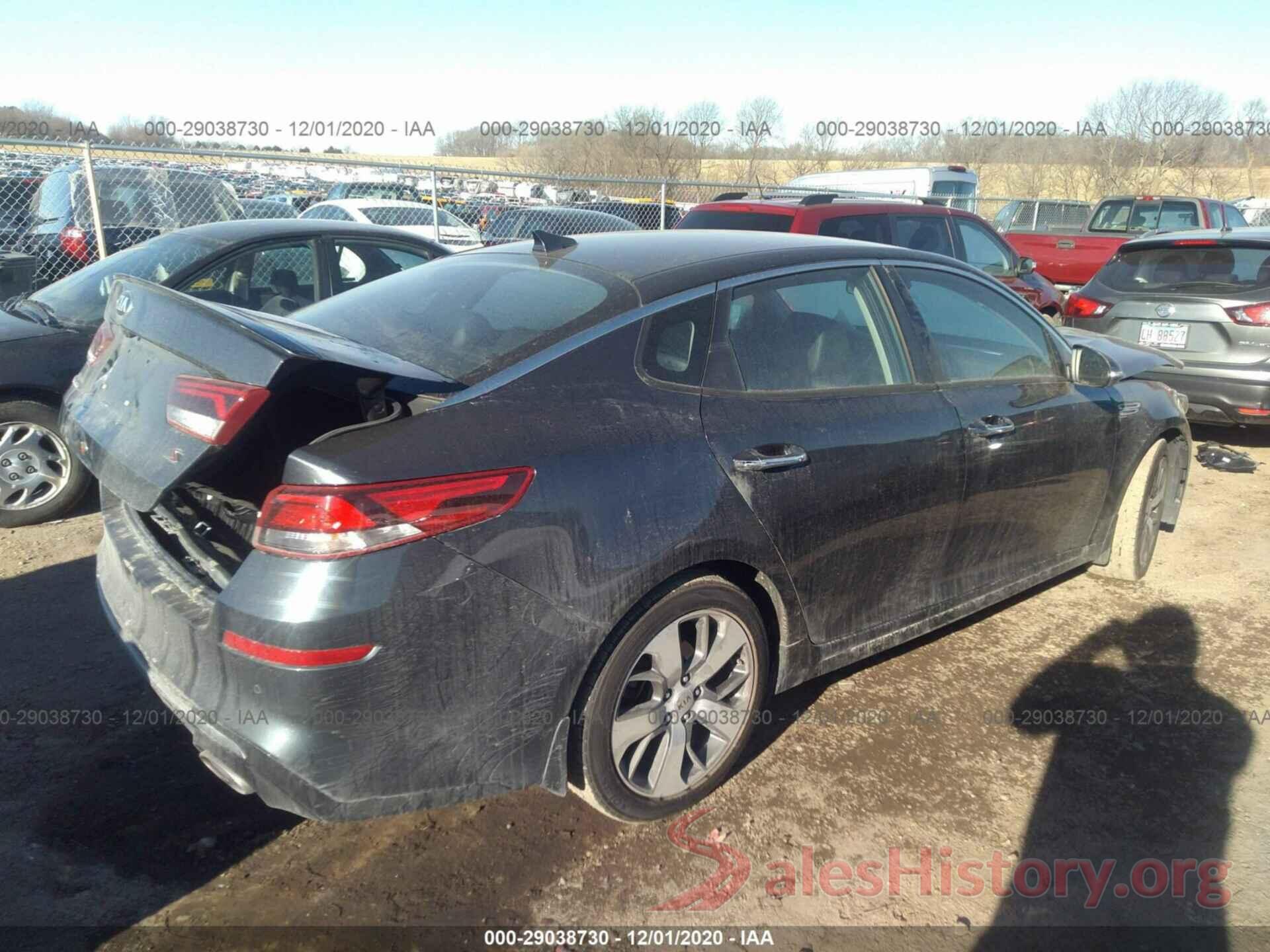 5XXGT4L33LG394955 2020 KIA OPTIMA