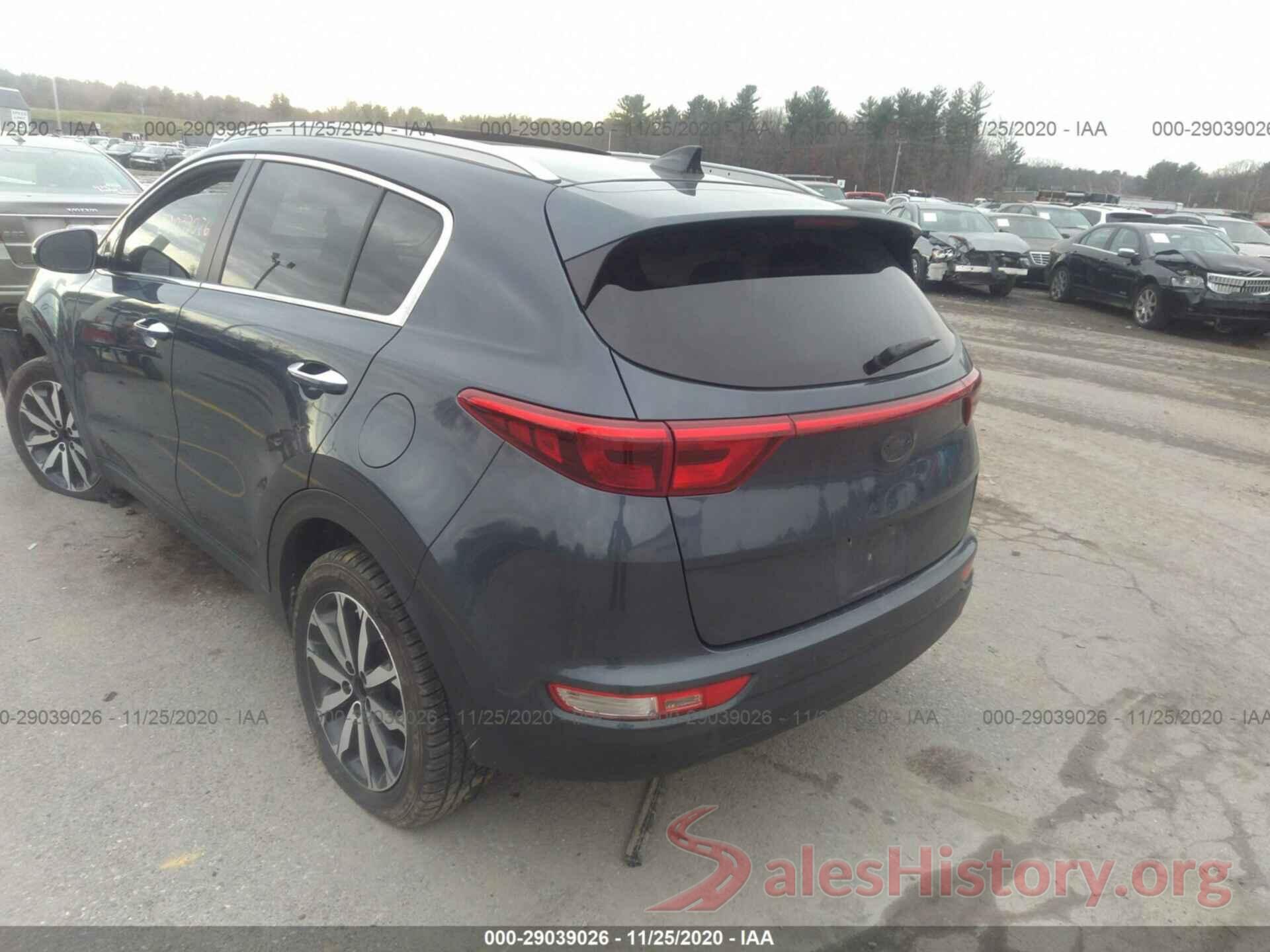 KNDPNCAC1H7270724 2017 KIA SPORTAGE