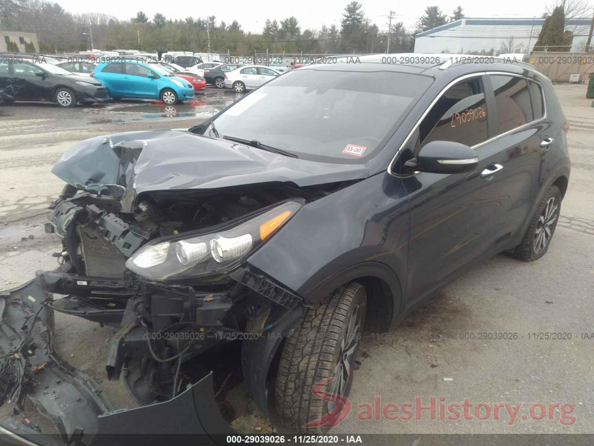 KNDPNCAC1H7270724 2017 KIA SPORTAGE