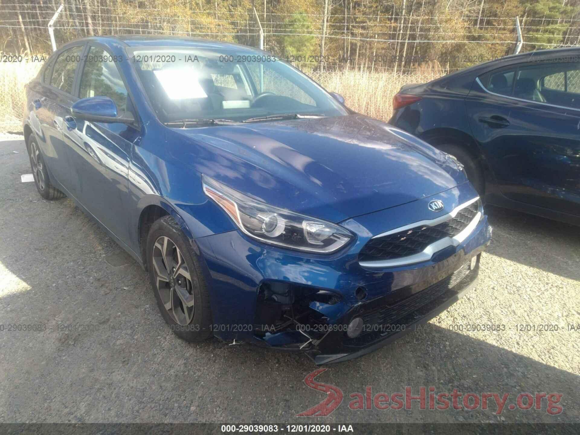 3KPF24AD7KE060543 2019 KIA FORTE