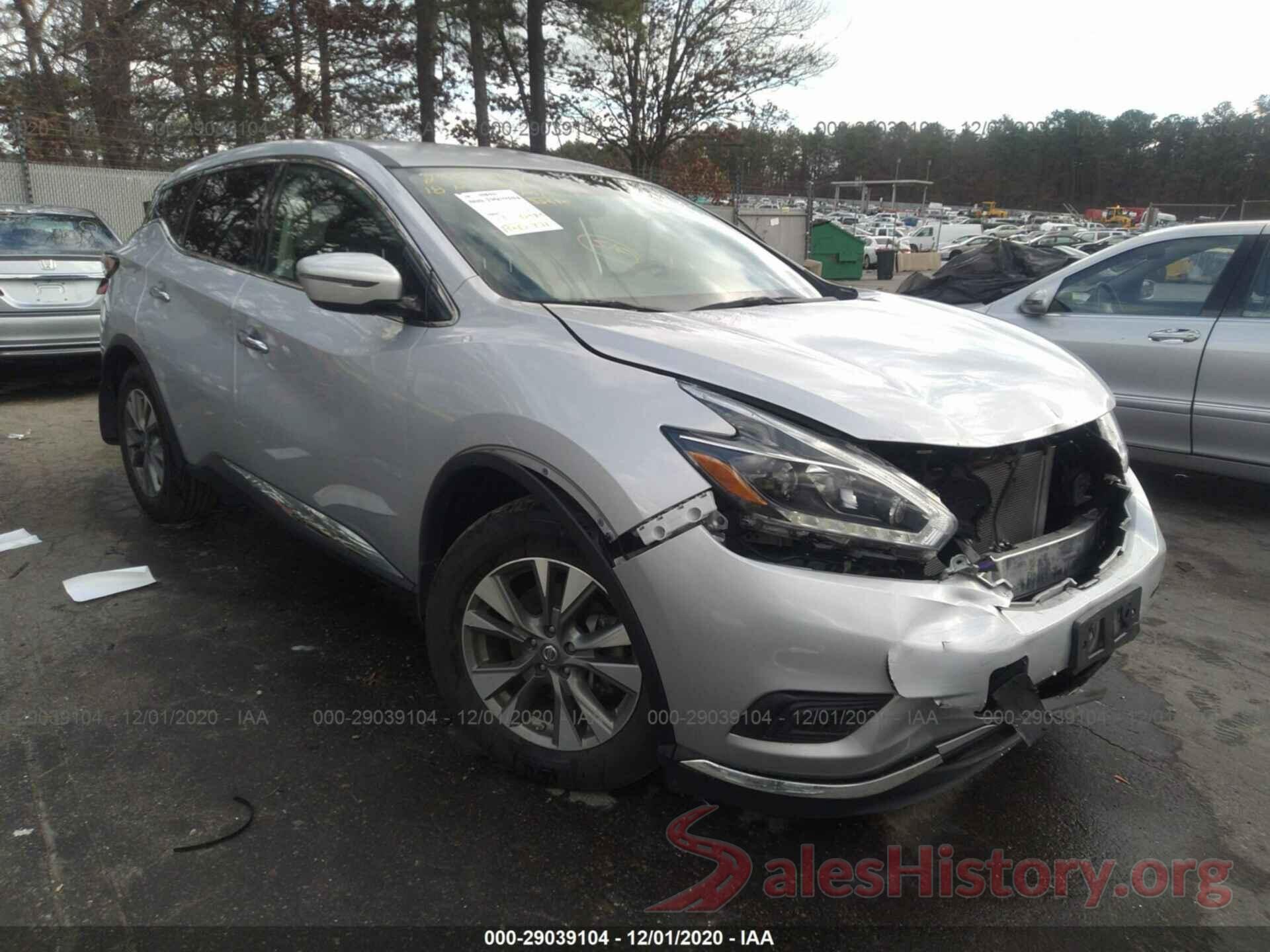 5N1AZ2MH7JN182026 2018 NISSAN MURANO