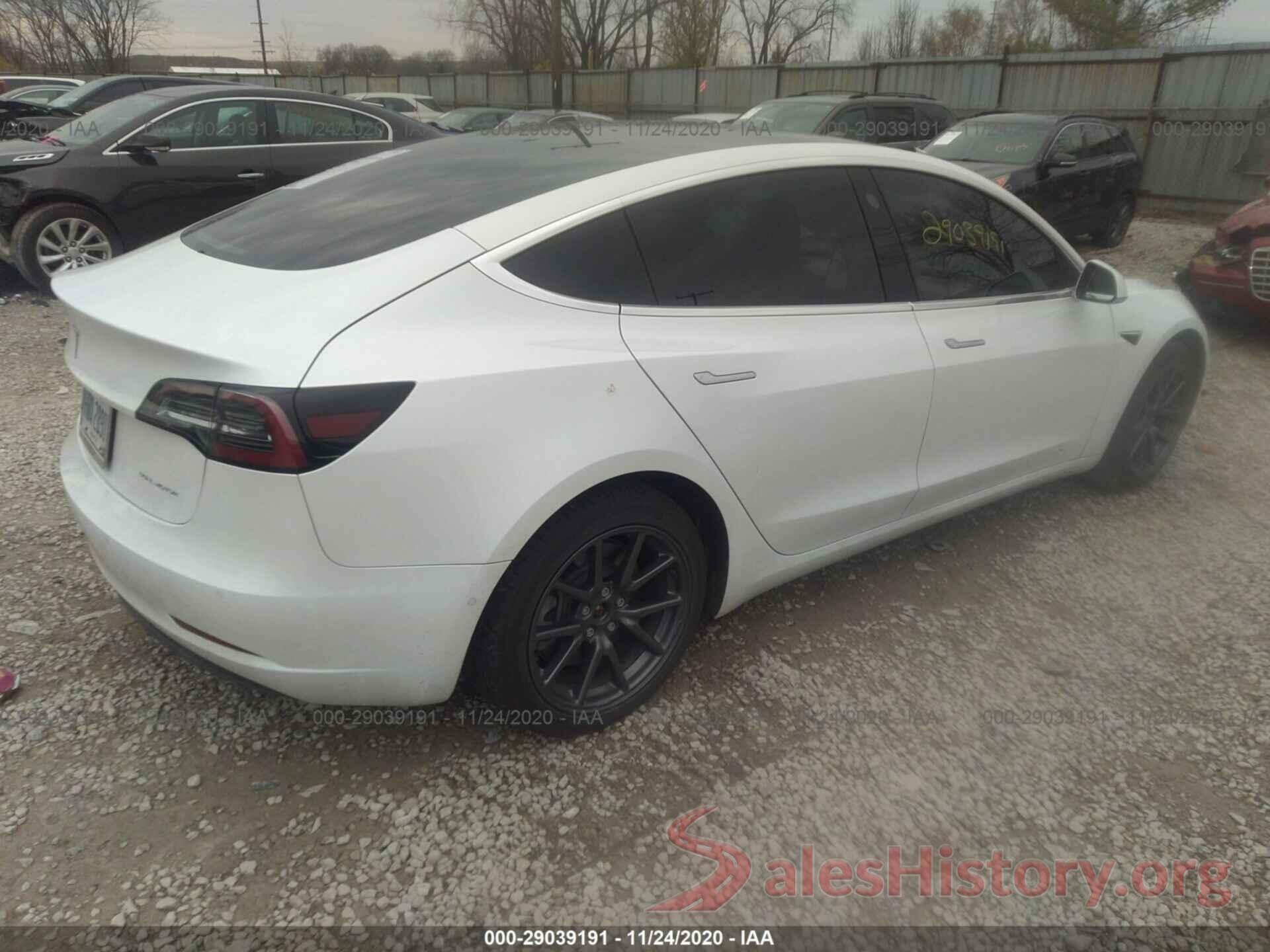 5YJ3E1EB4KF511892 2019 TESLA MODEL 3