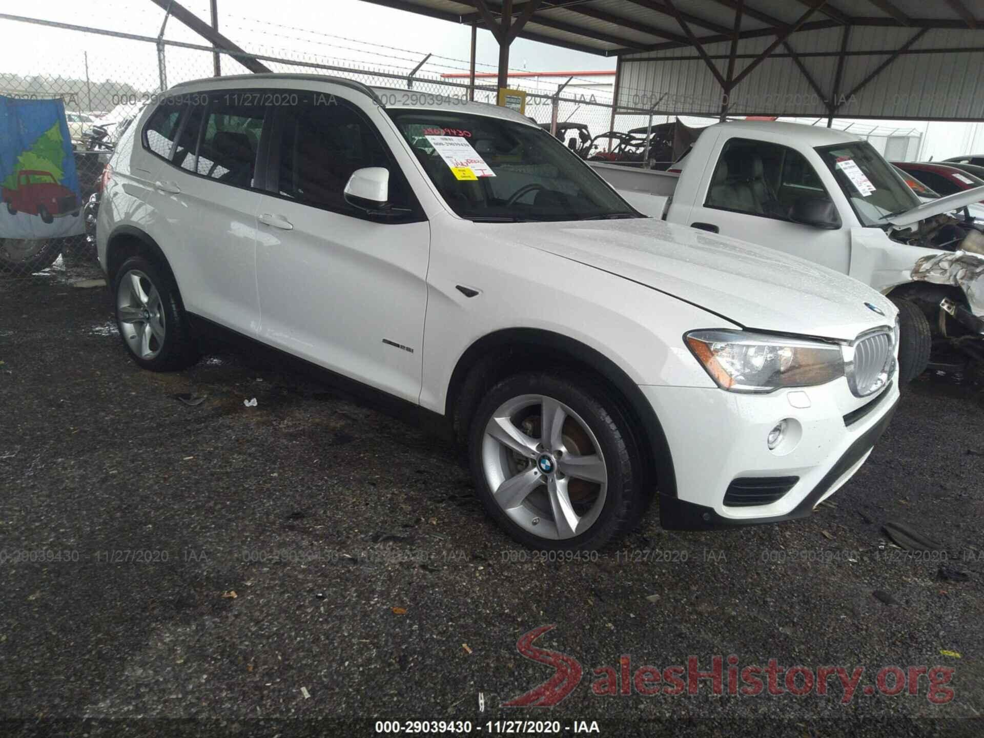 5UXWZ7C32H0V92669 2017 BMW X3