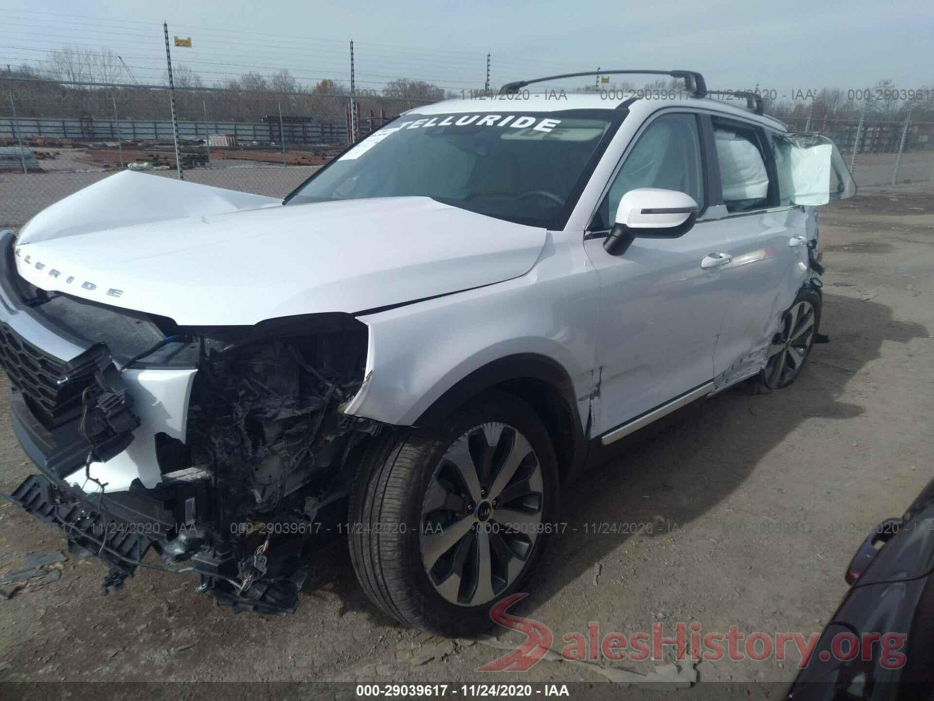 5XYP34HC6LG054140 2020 KIA TELLURIDE