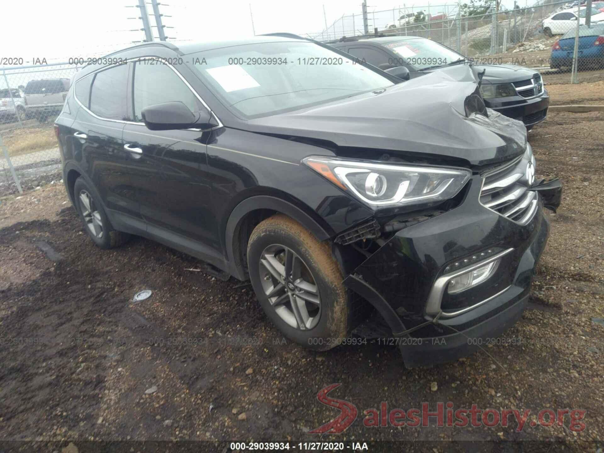 5NMZU3LBXHH010461 2017 HYUNDAI SANTA FE SPORT