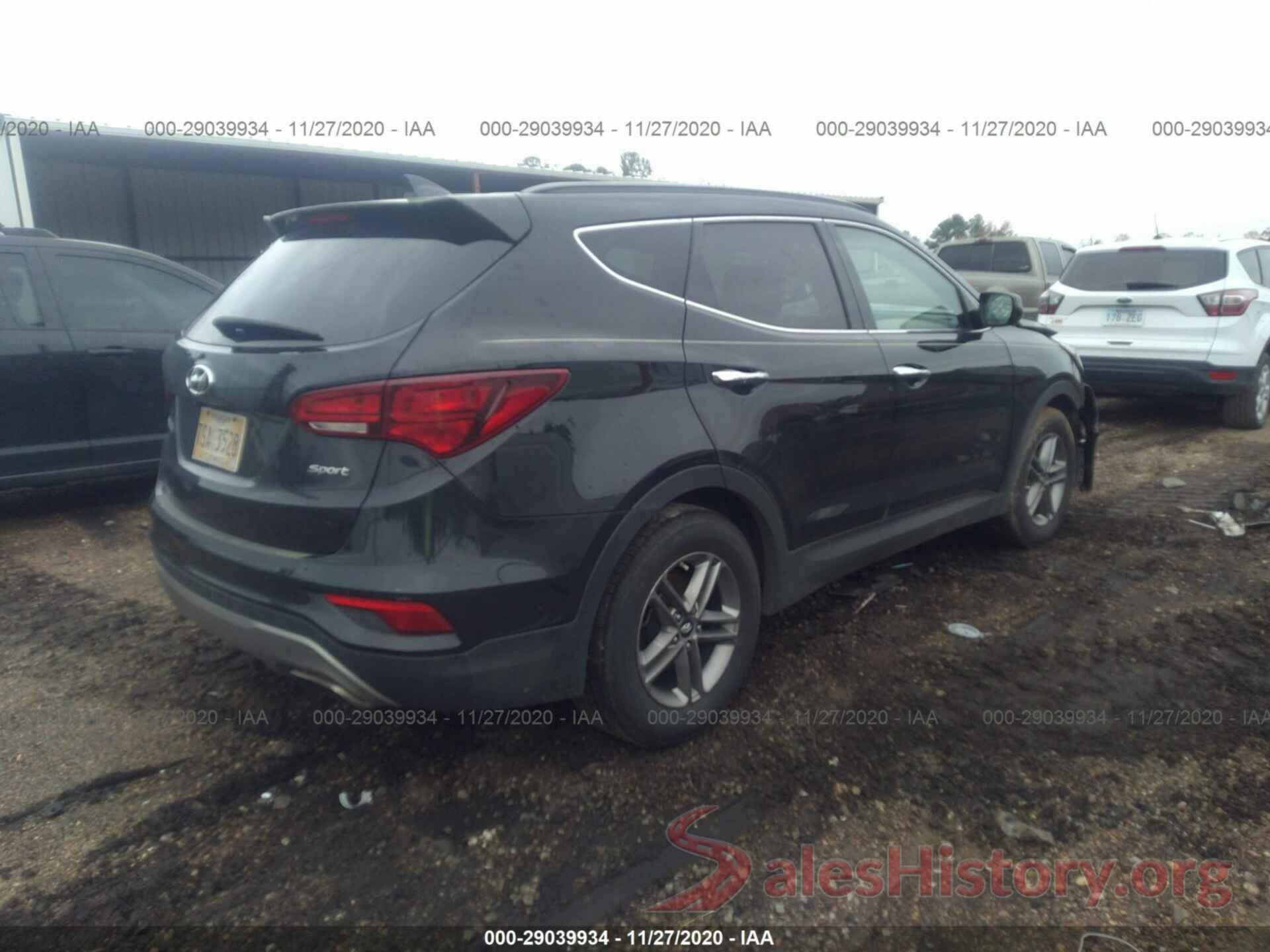 5NMZU3LBXHH010461 2017 HYUNDAI SANTA FE SPORT