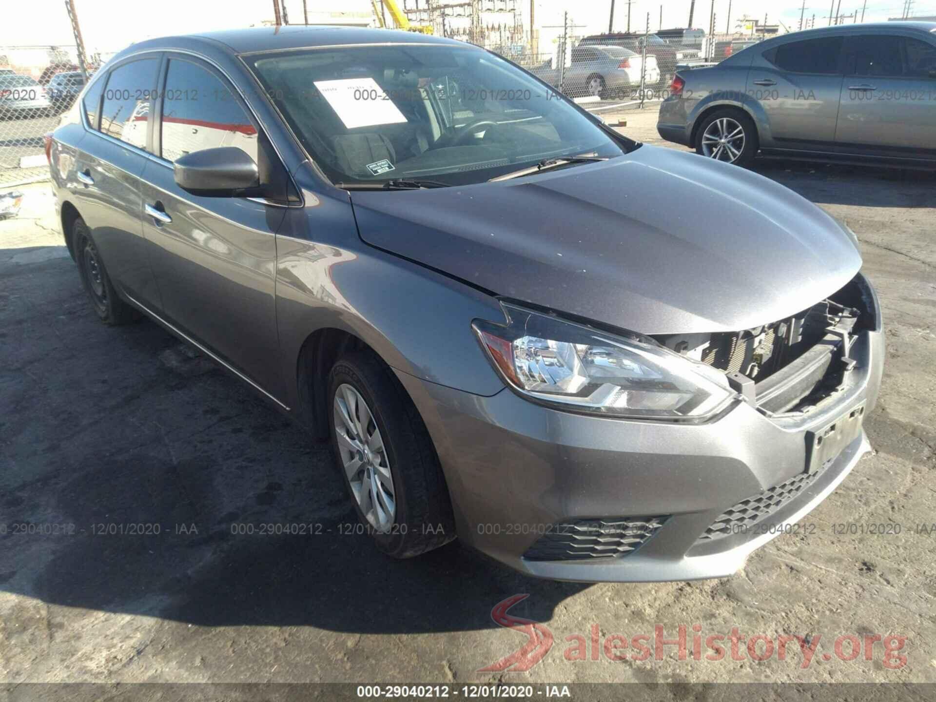 3N1AB7AP8GY266825 2016 NISSAN SENTRA