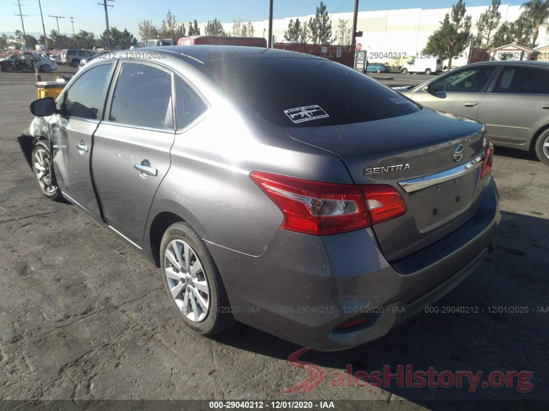 3N1AB7AP8GY266825 2016 NISSAN SENTRA