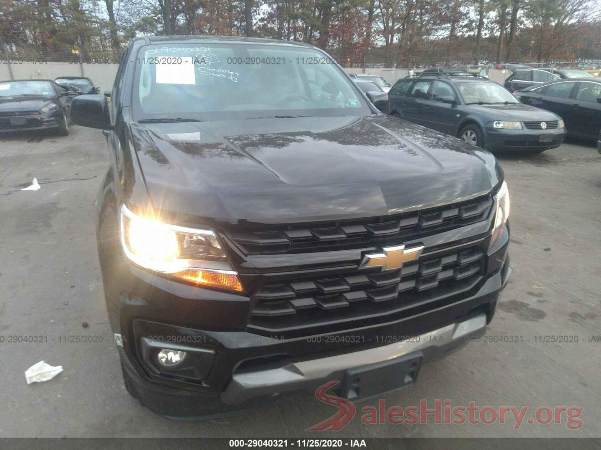 1GCGTCEN5M1107654 2021 CHEVROLET COLORADO