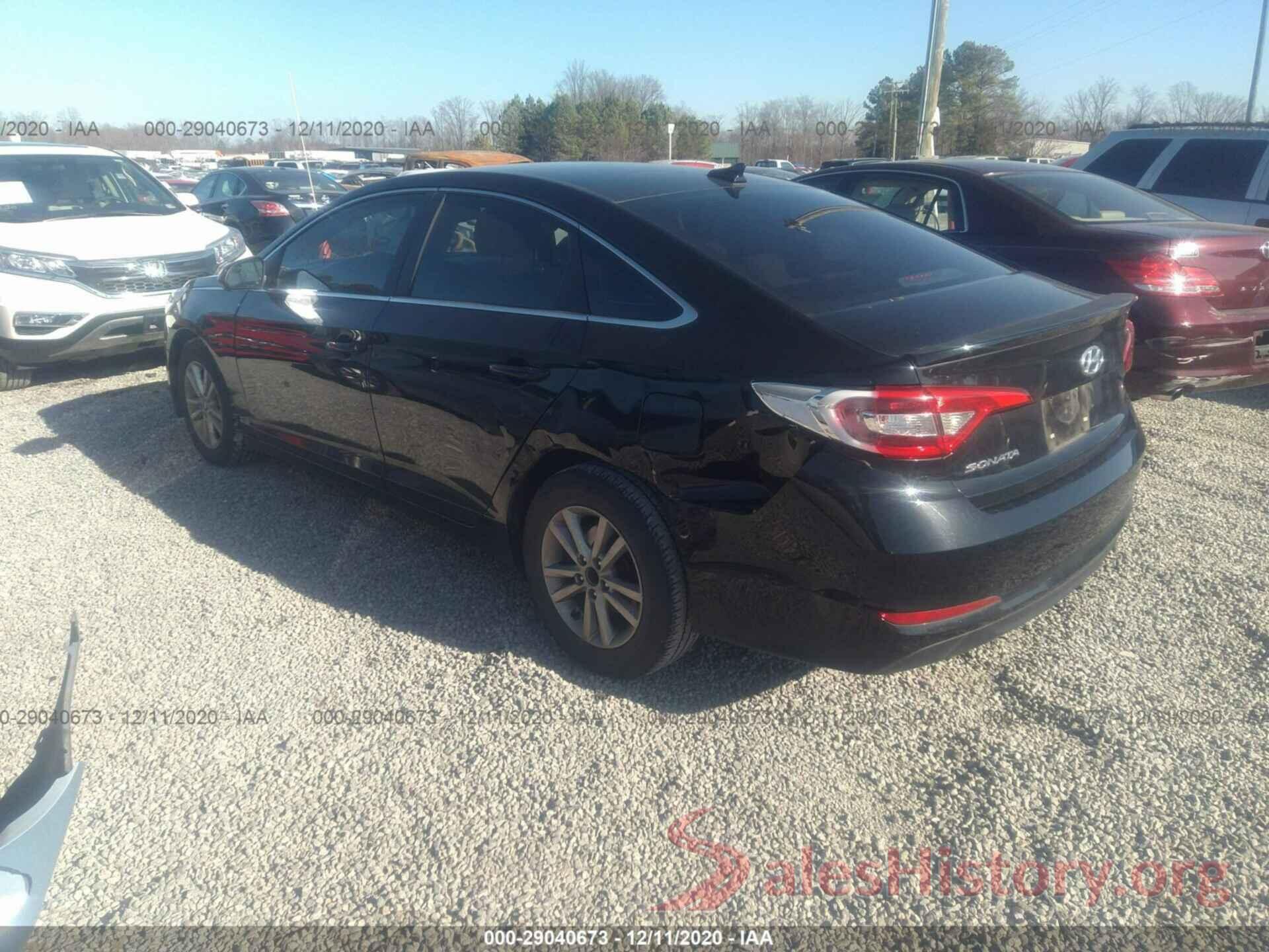 5NPE24AF8GH358549 2016 HYUNDAI SONATA