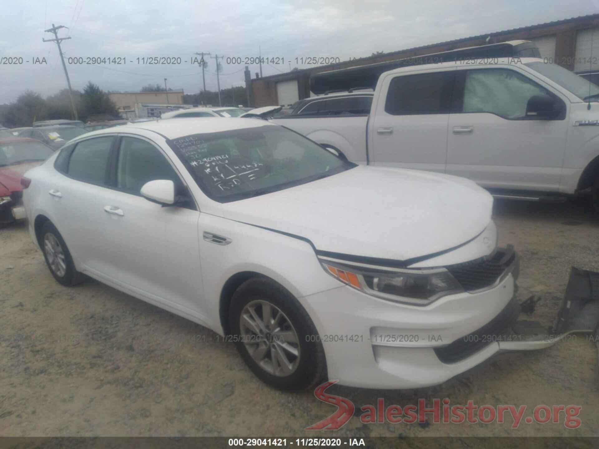 KNAGT4L39G5092352 2016 KIA OPTIMA