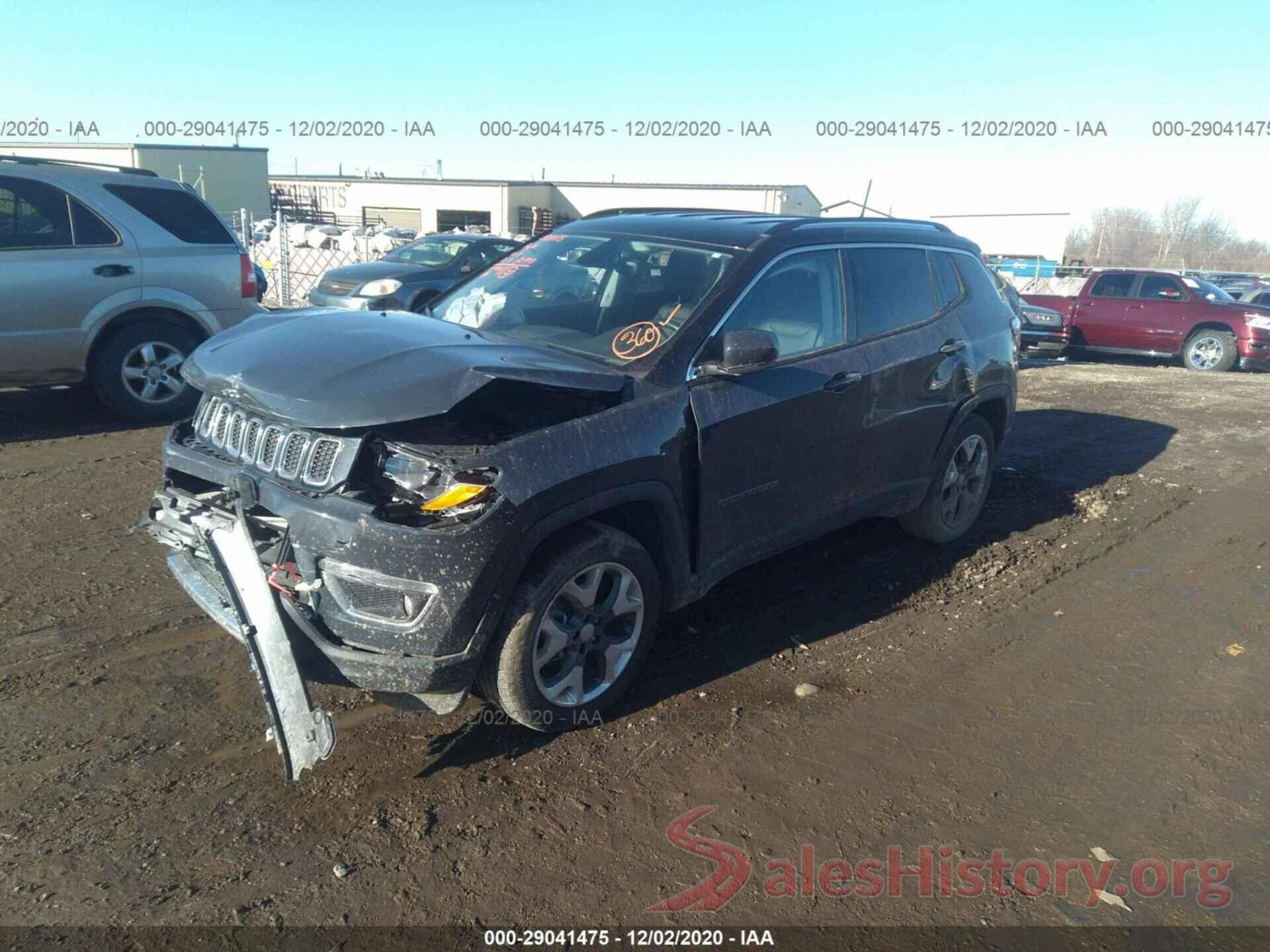 3C4NJCCBXJT411797 2018 JEEP COMPASS