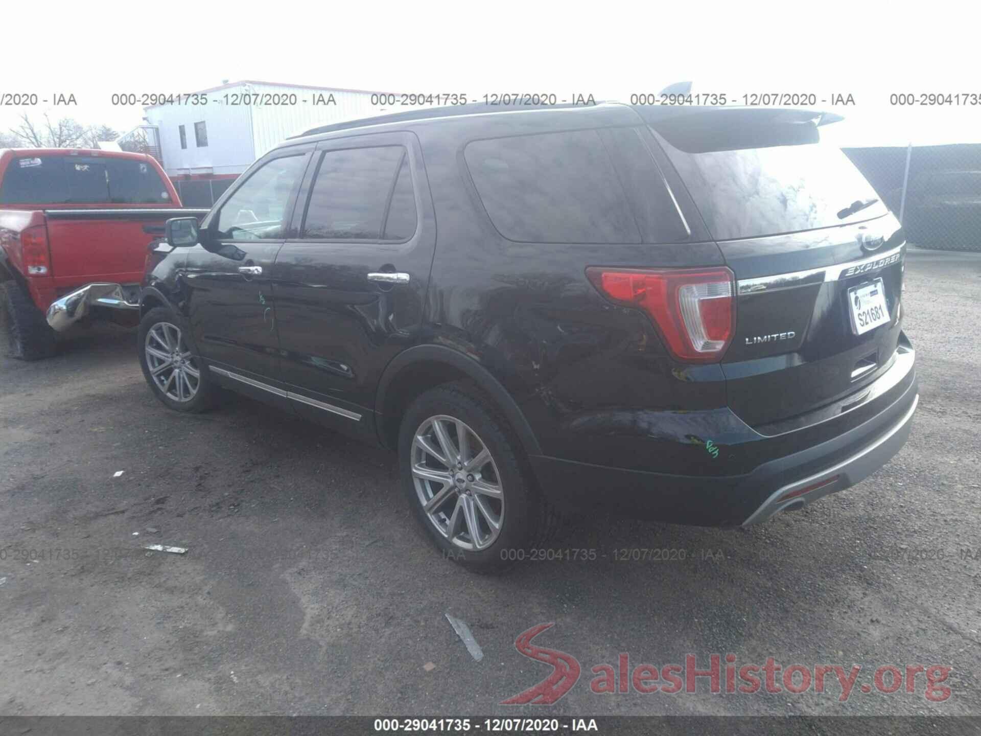 1FM5K8F83GGC06096 2016 FORD EXPLORER