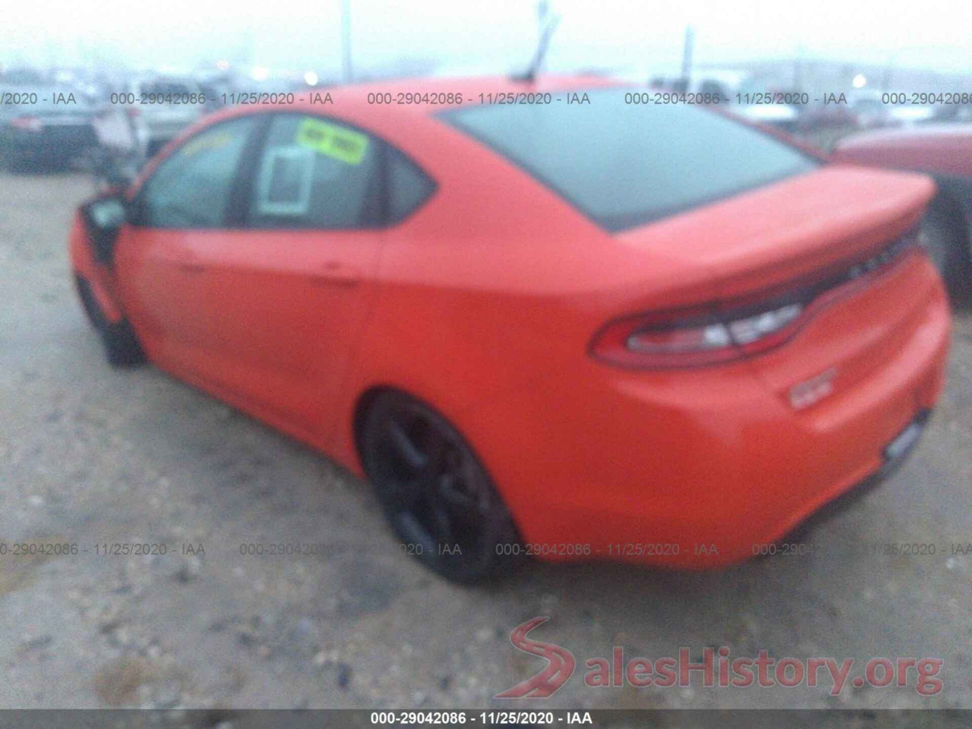 1C3CDFBB1GD624156 2016 DODGE DART