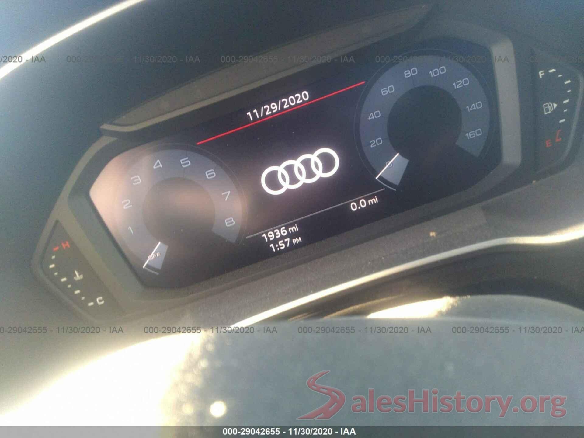 WA1DECF34L1039561 2020 AUDI Q3