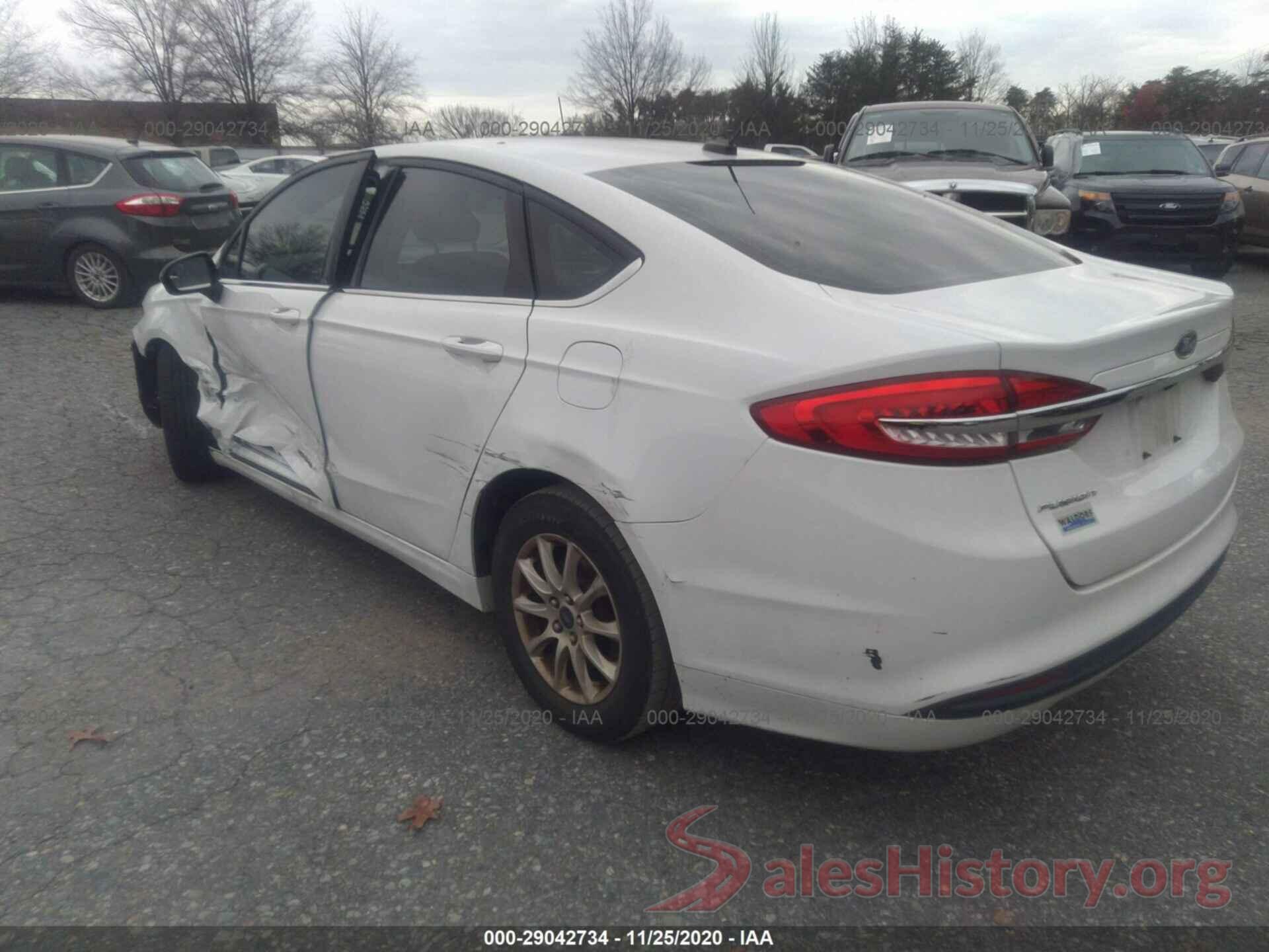 3FA6P0G78HR185411 2017 FORD FUSION