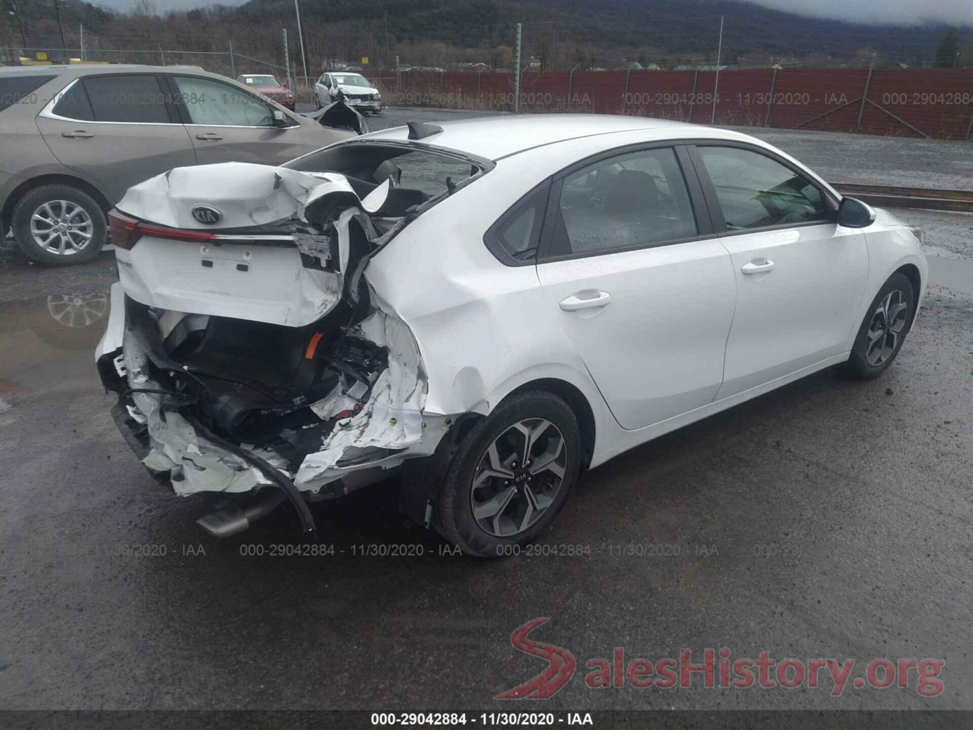 3KPF24AD7LE174446 2020 KIA FORTE