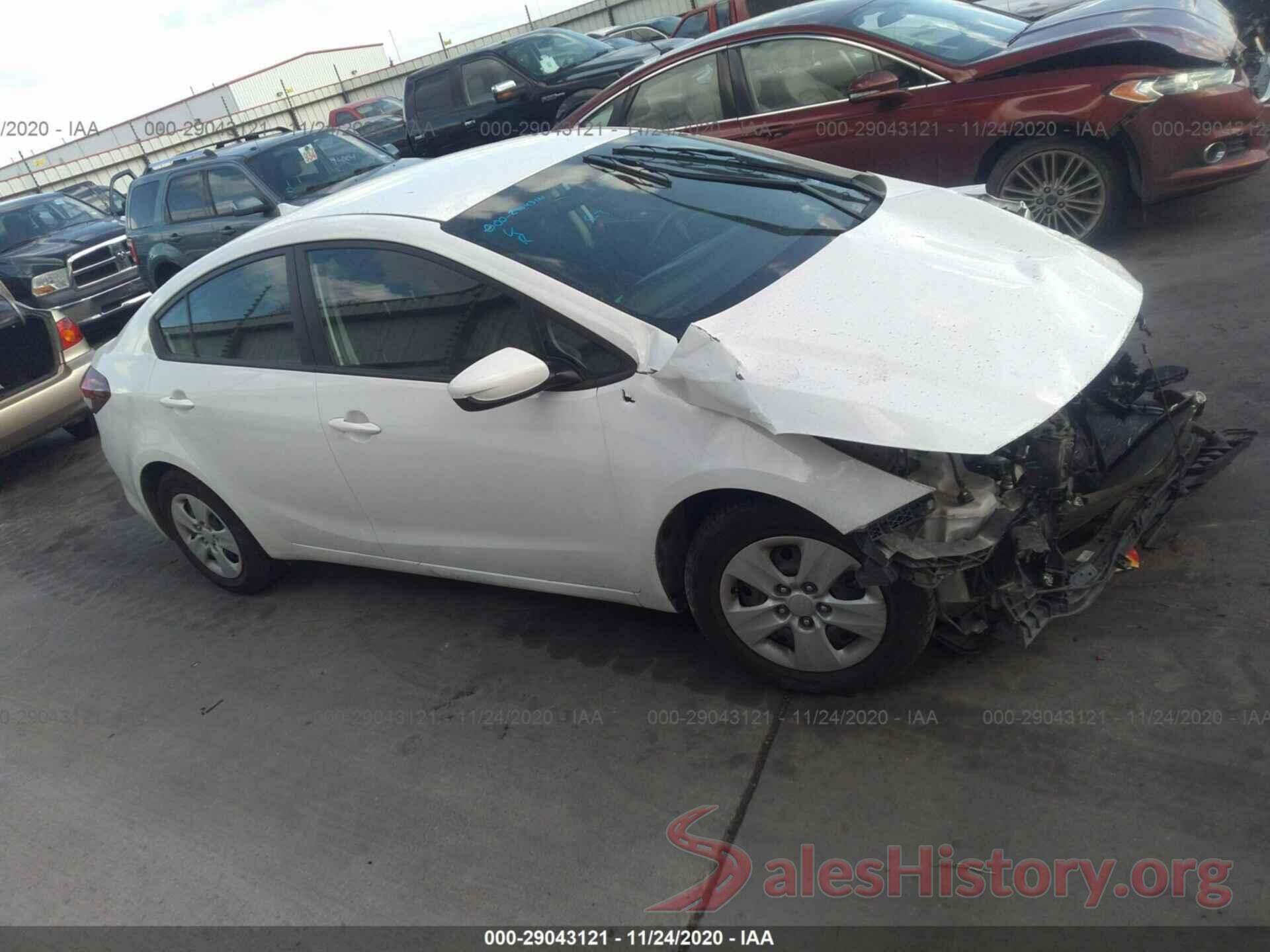 3KPFK4A76JE214183 2018 KIA FORTE