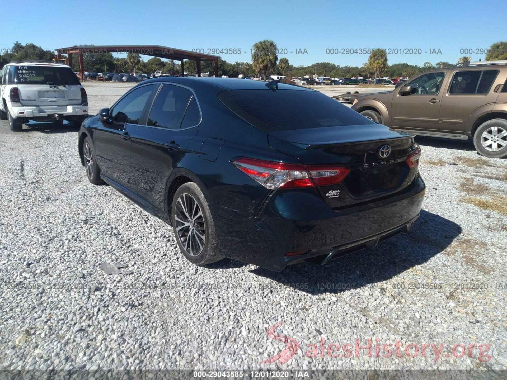 4T1B11HK8KU774960 2019 TOYOTA CAMRY