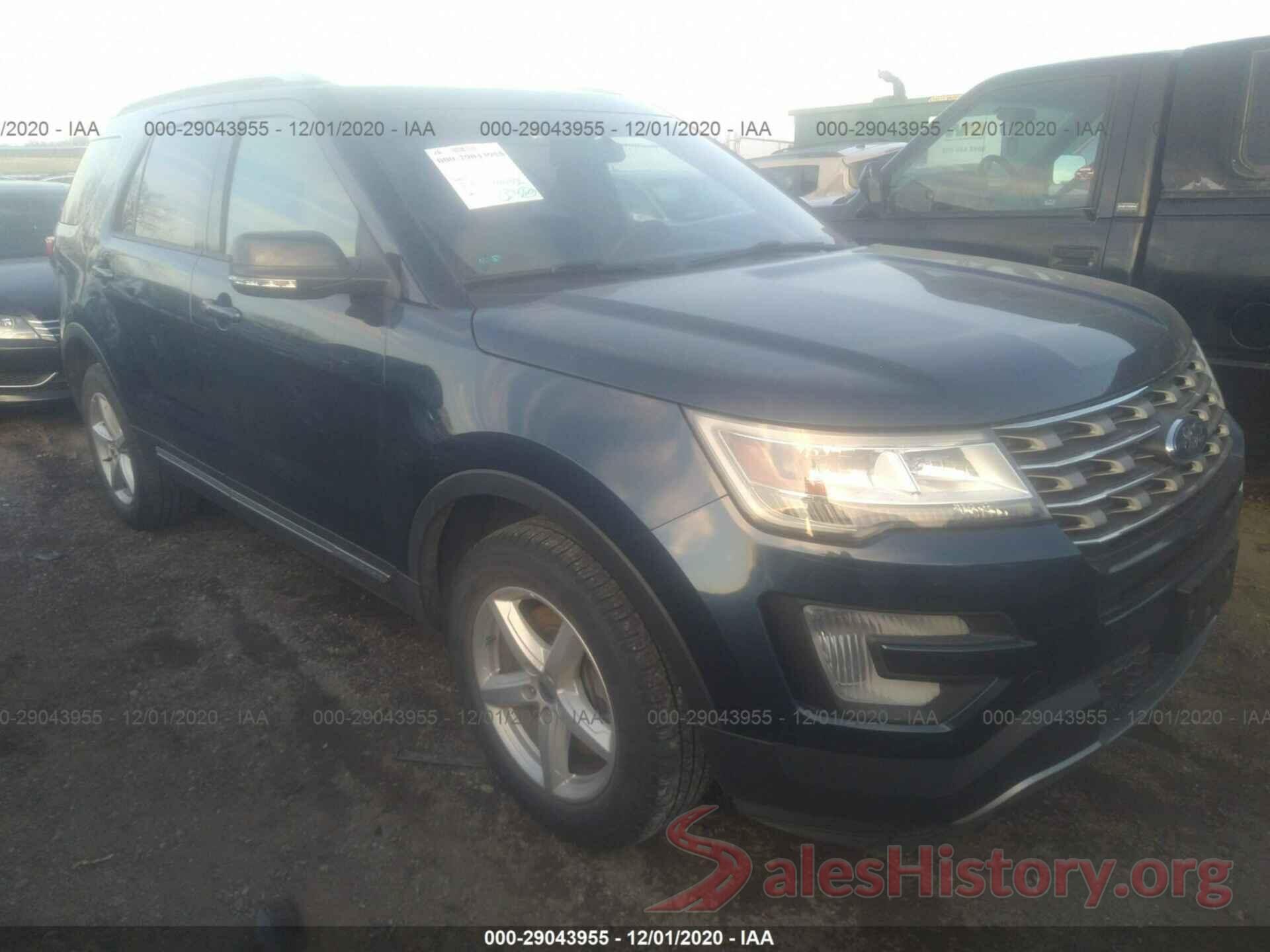 1FM5K8DH7HGC24332 2017 FORD EXPLORER