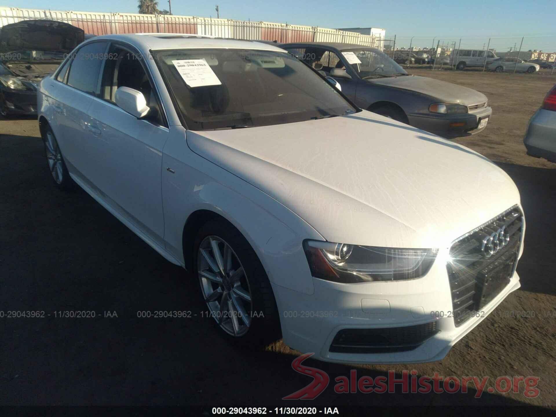 WAUAFAFL5GN011242 2016 AUDI A4