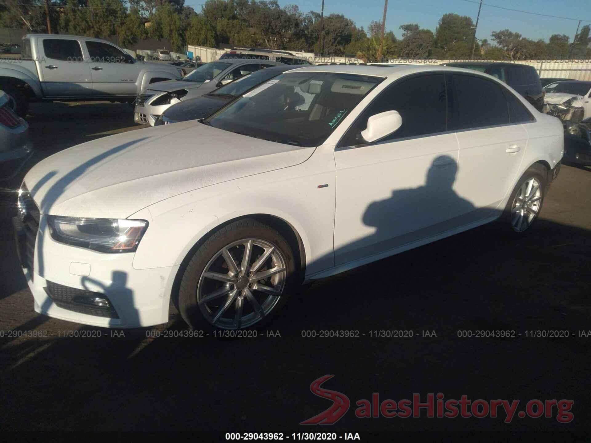 WAUAFAFL5GN011242 2016 AUDI A4