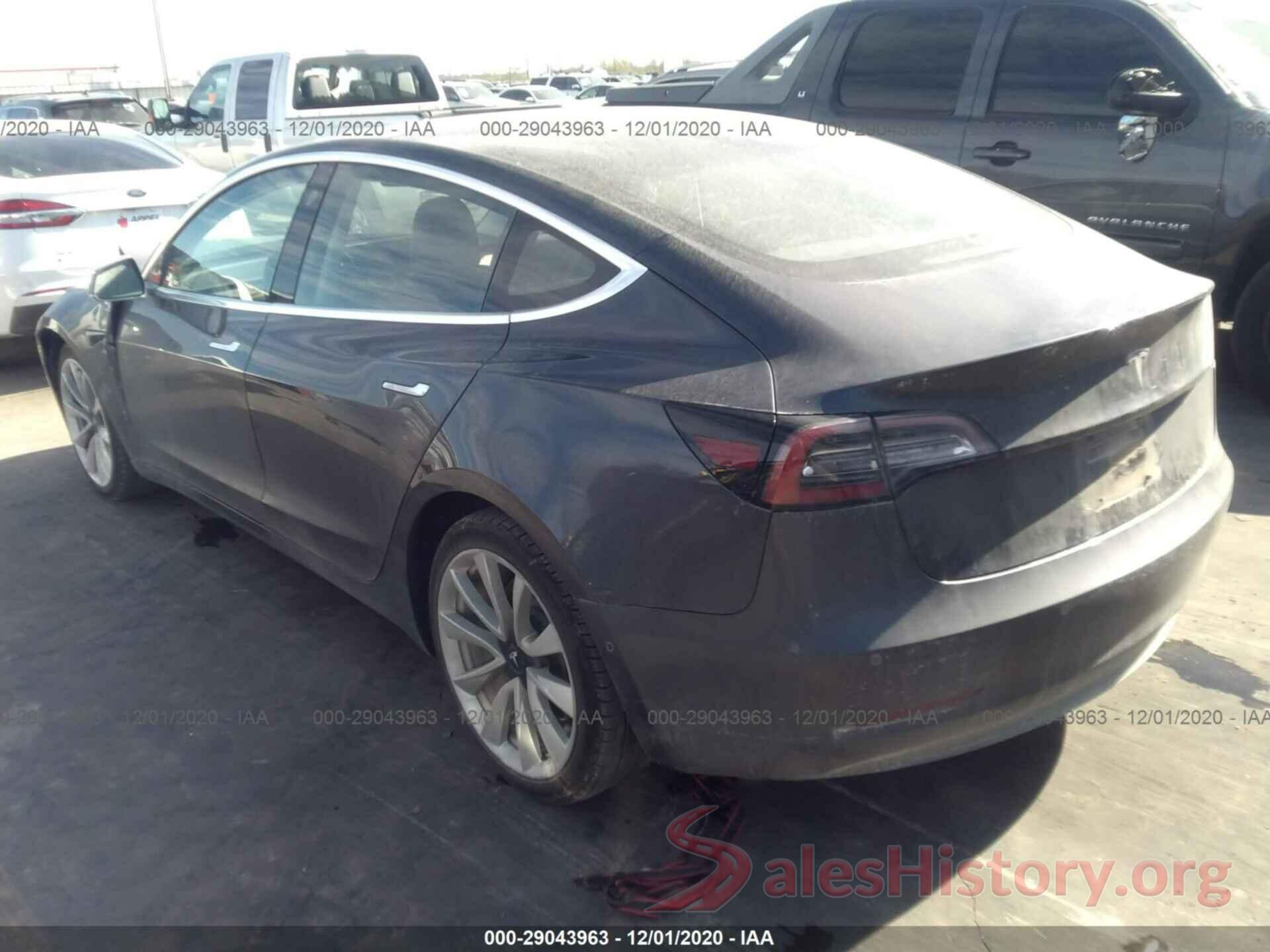 5YJ3E1EA0JF060501 2018 TESLA MODEL 3