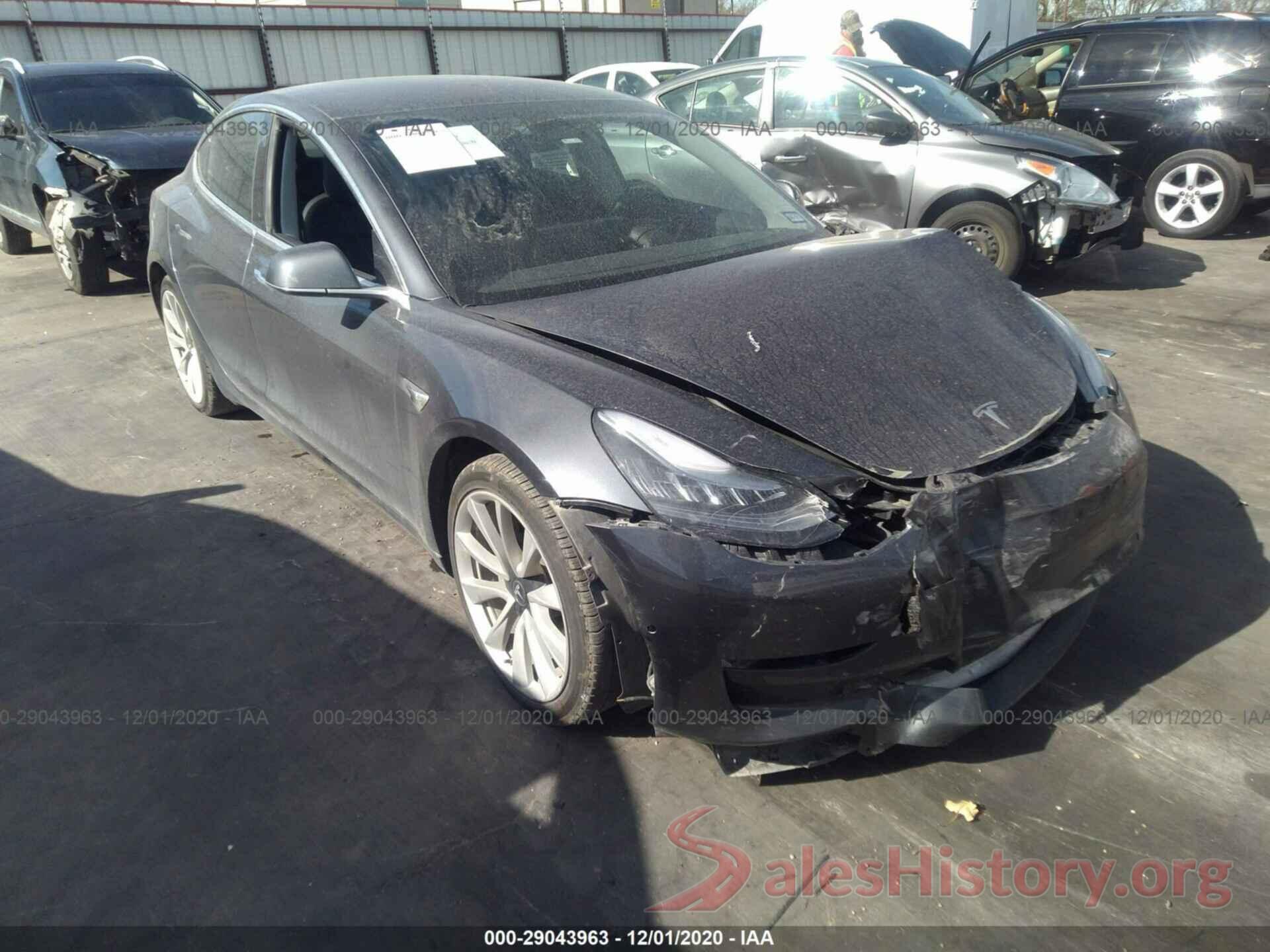 5YJ3E1EA0JF060501 2018 TESLA MODEL 3