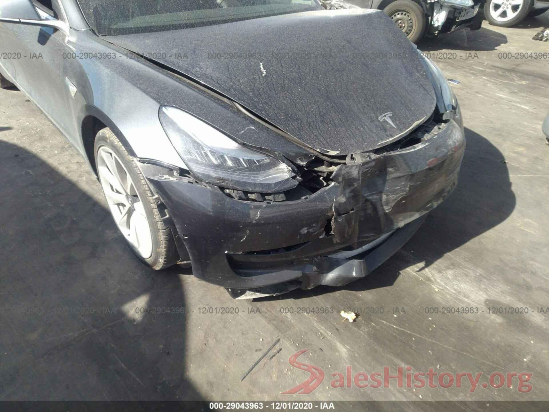 5YJ3E1EA0JF060501 2018 TESLA MODEL 3