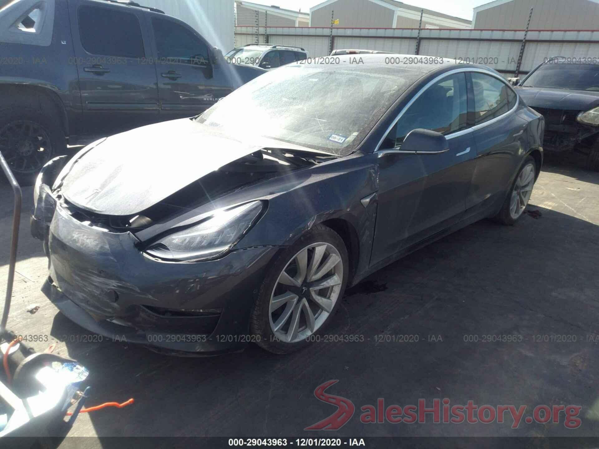 5YJ3E1EA0JF060501 2018 TESLA MODEL 3