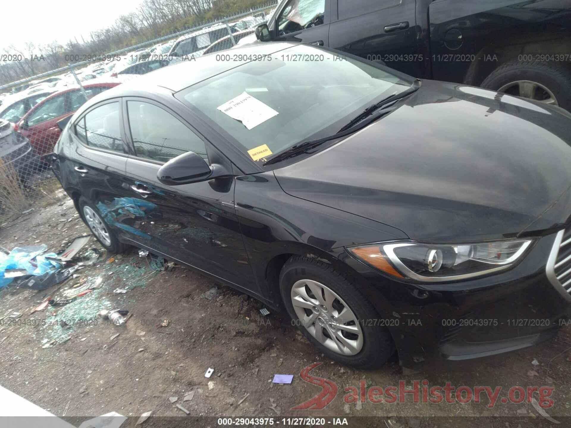 5NPD74LF2JH350156 2018 HYUNDAI ELANTRA