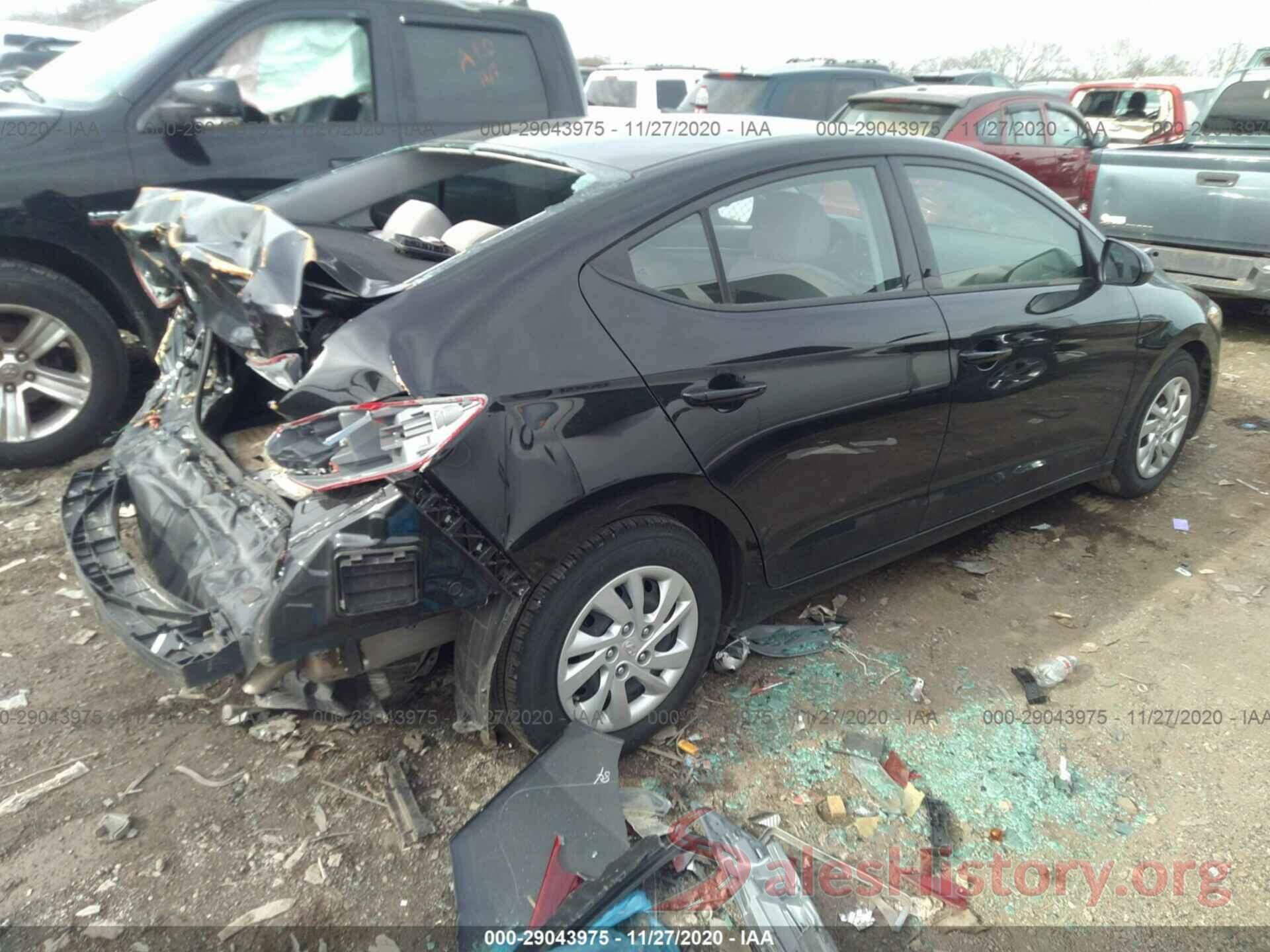 5NPD74LF2JH350156 2018 HYUNDAI ELANTRA